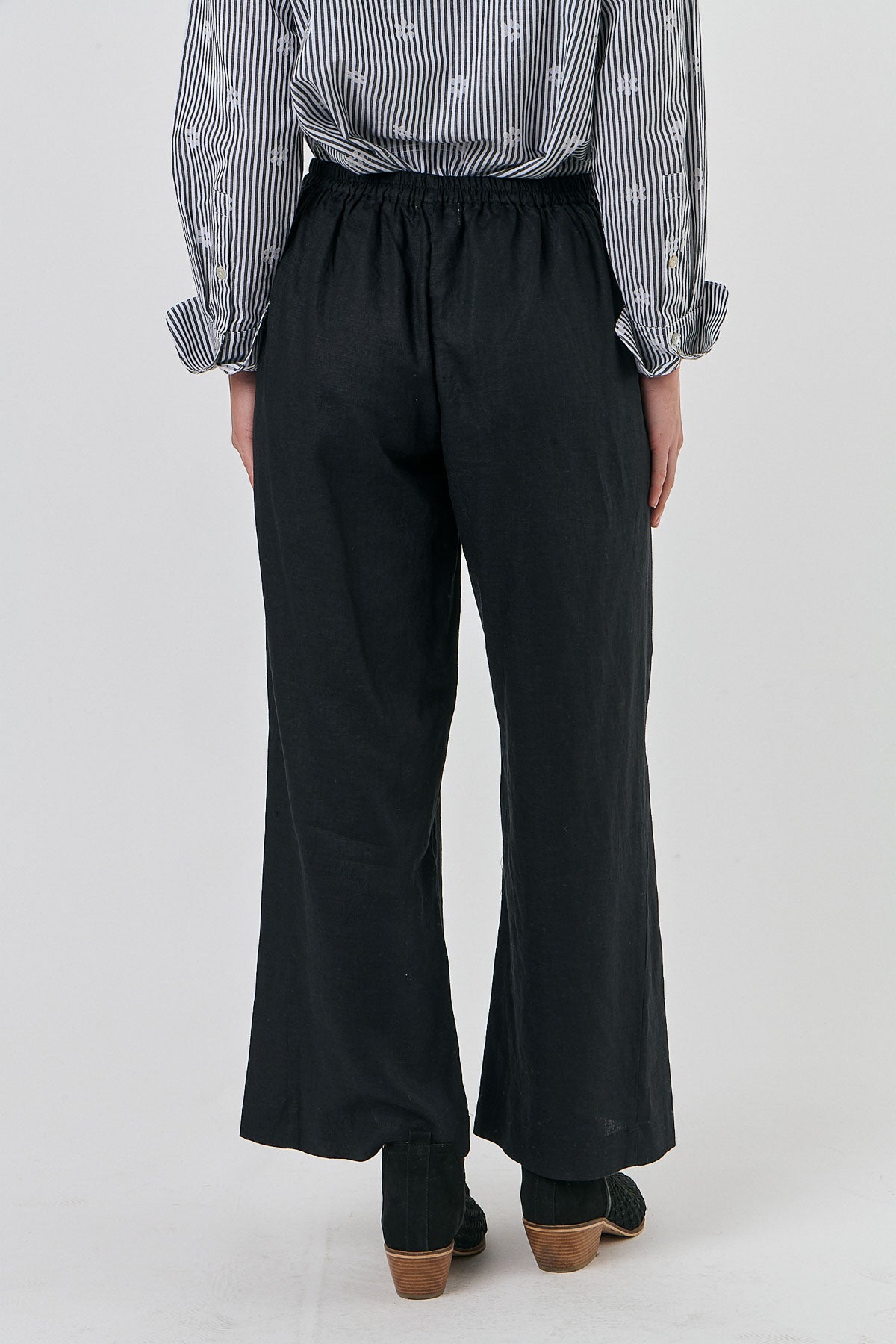 Linen Pants - Black
