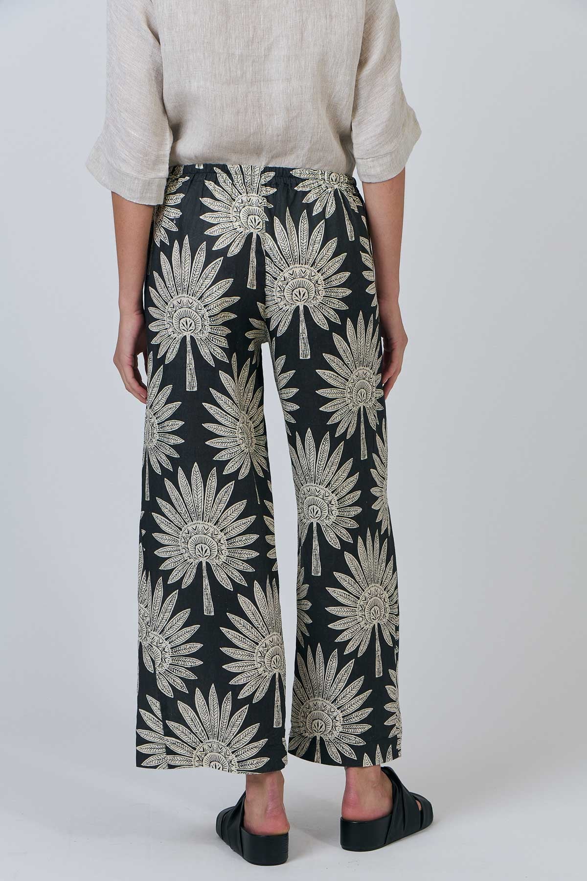 Linen Pants - Date Palm
