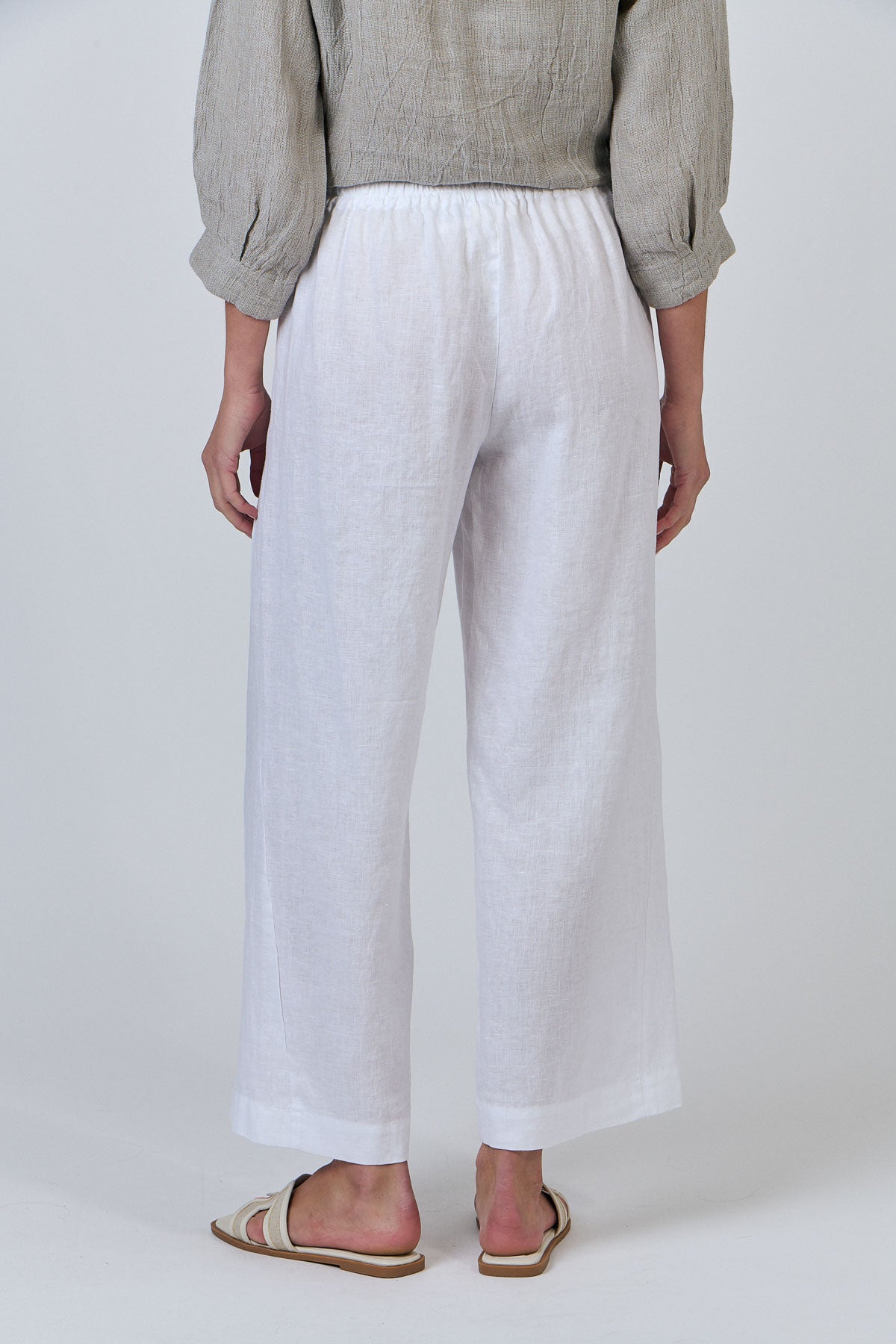Linen Pants - White