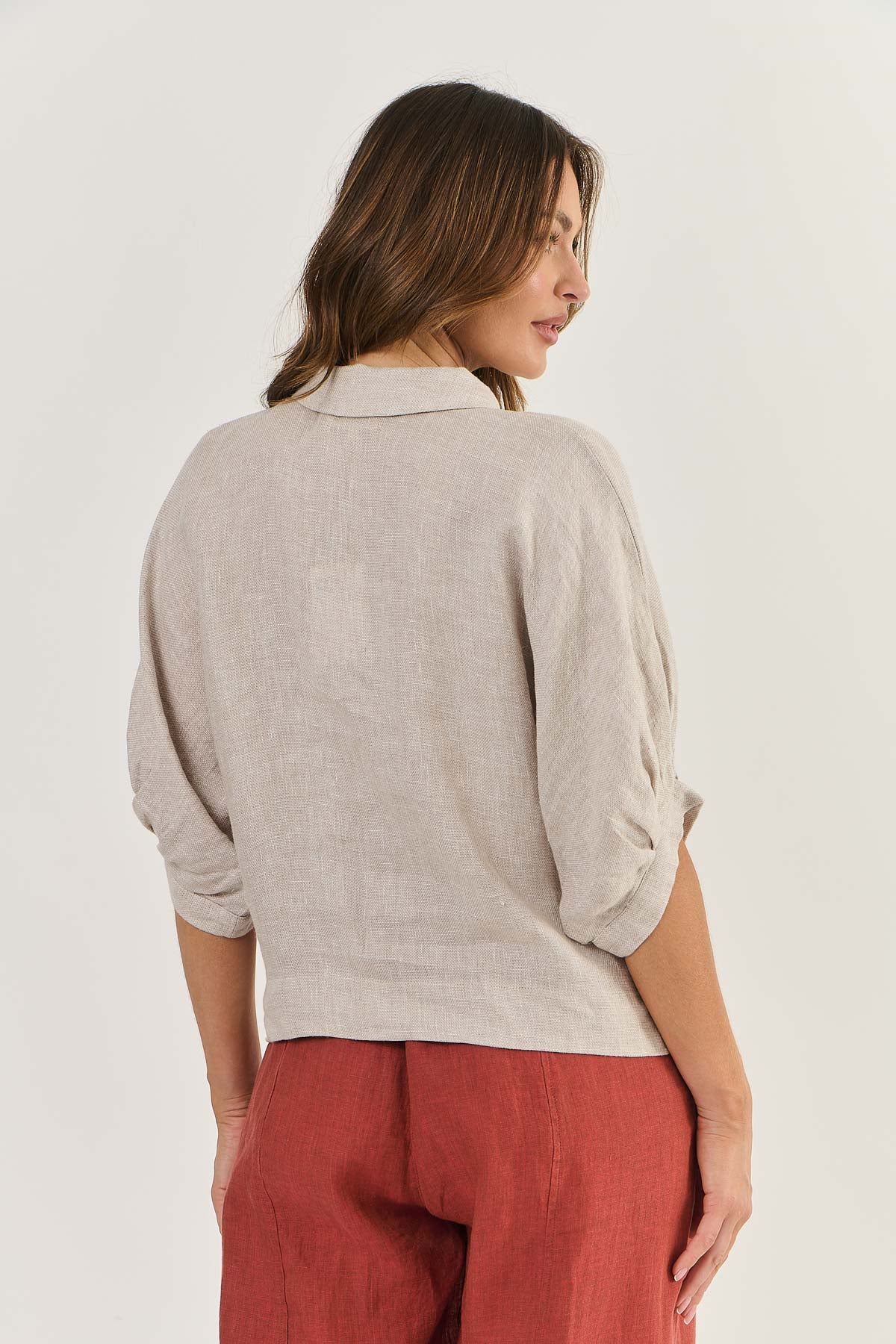 Linen Top - Dune