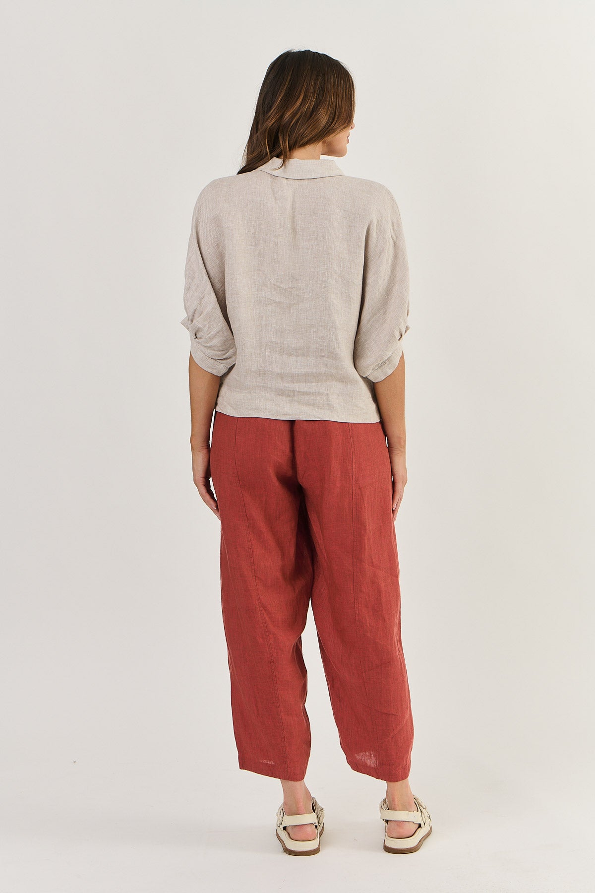 Linen Top - Dune
