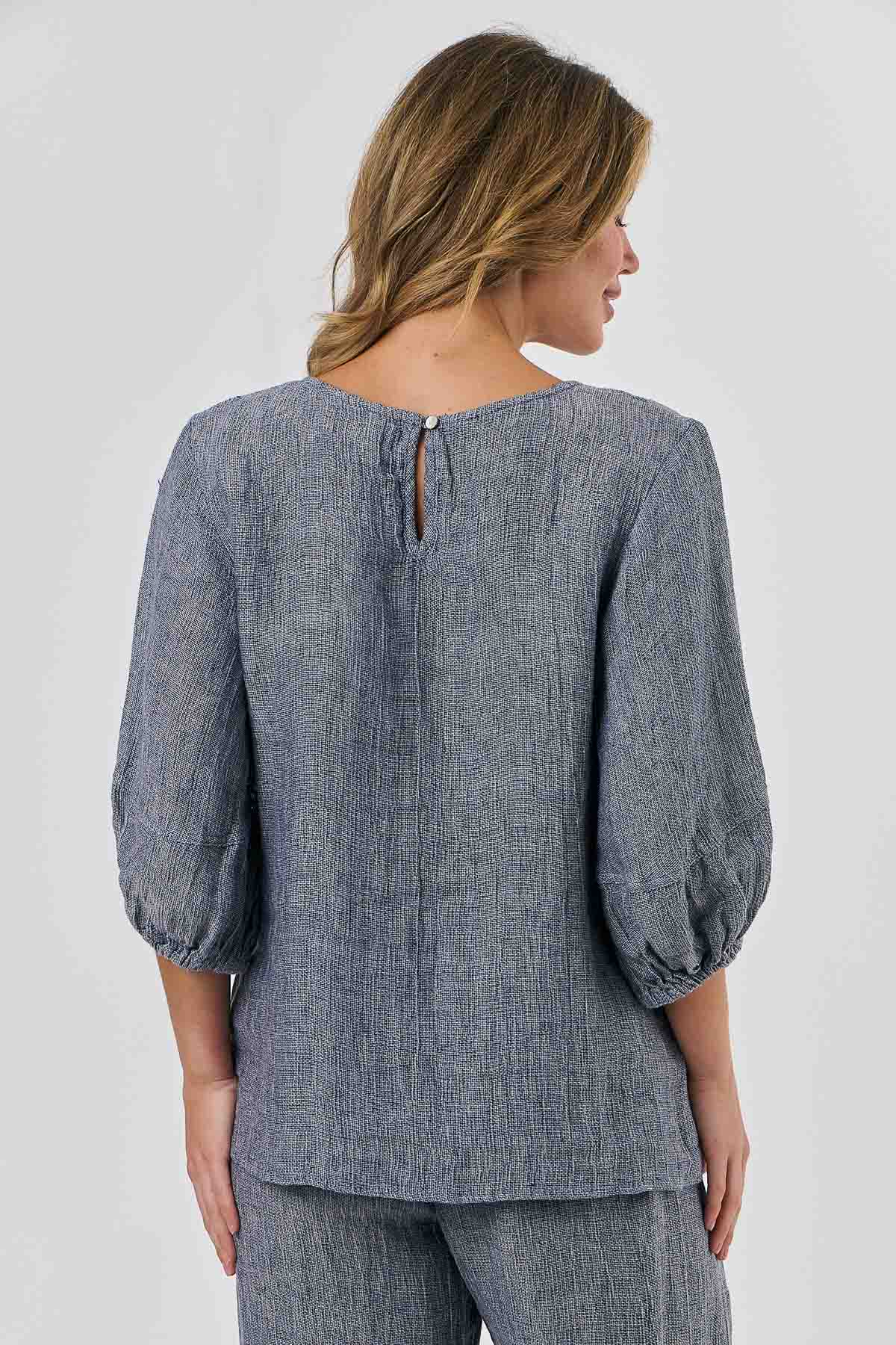Linen Top - Nightfall