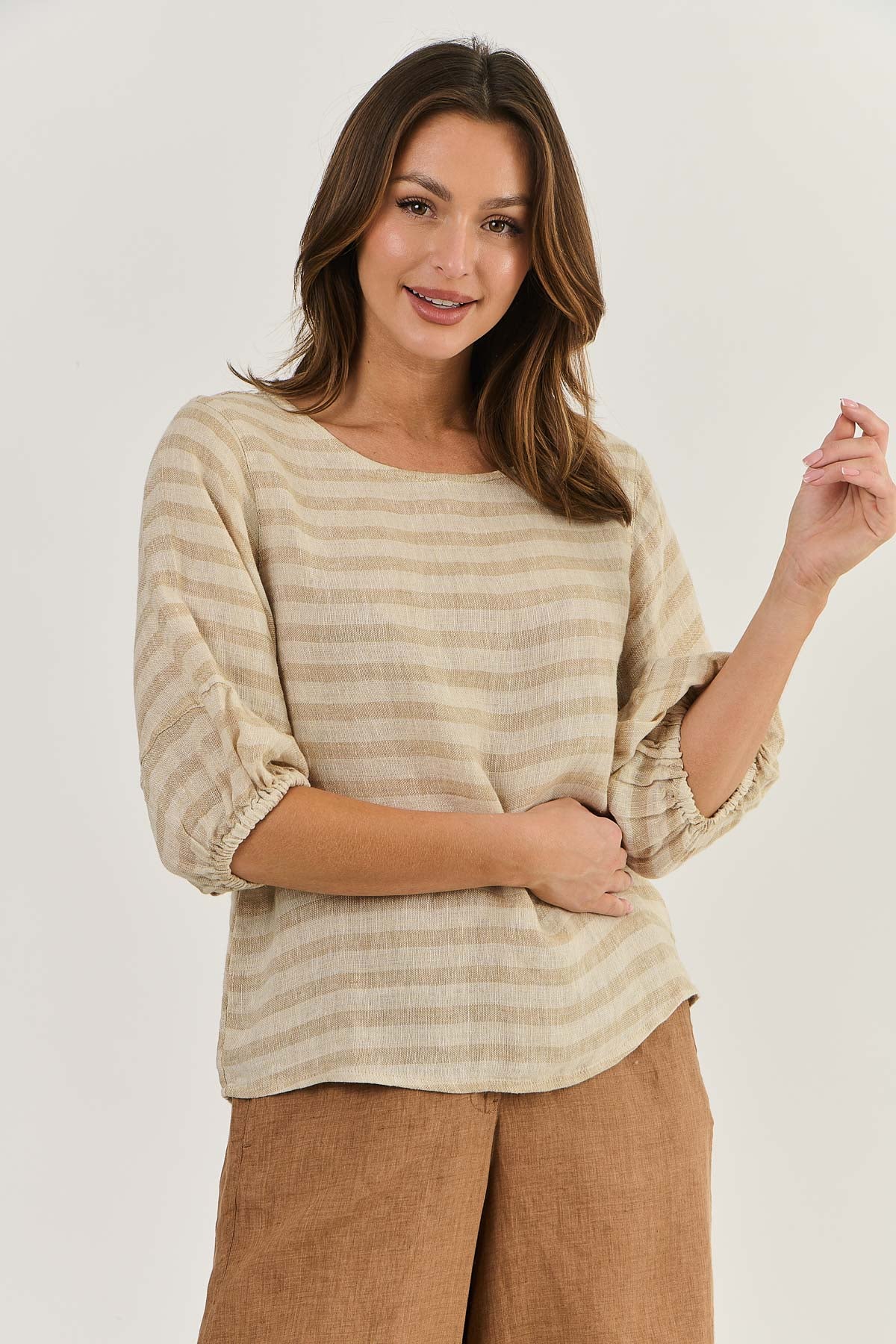 Linen Top - Wafer