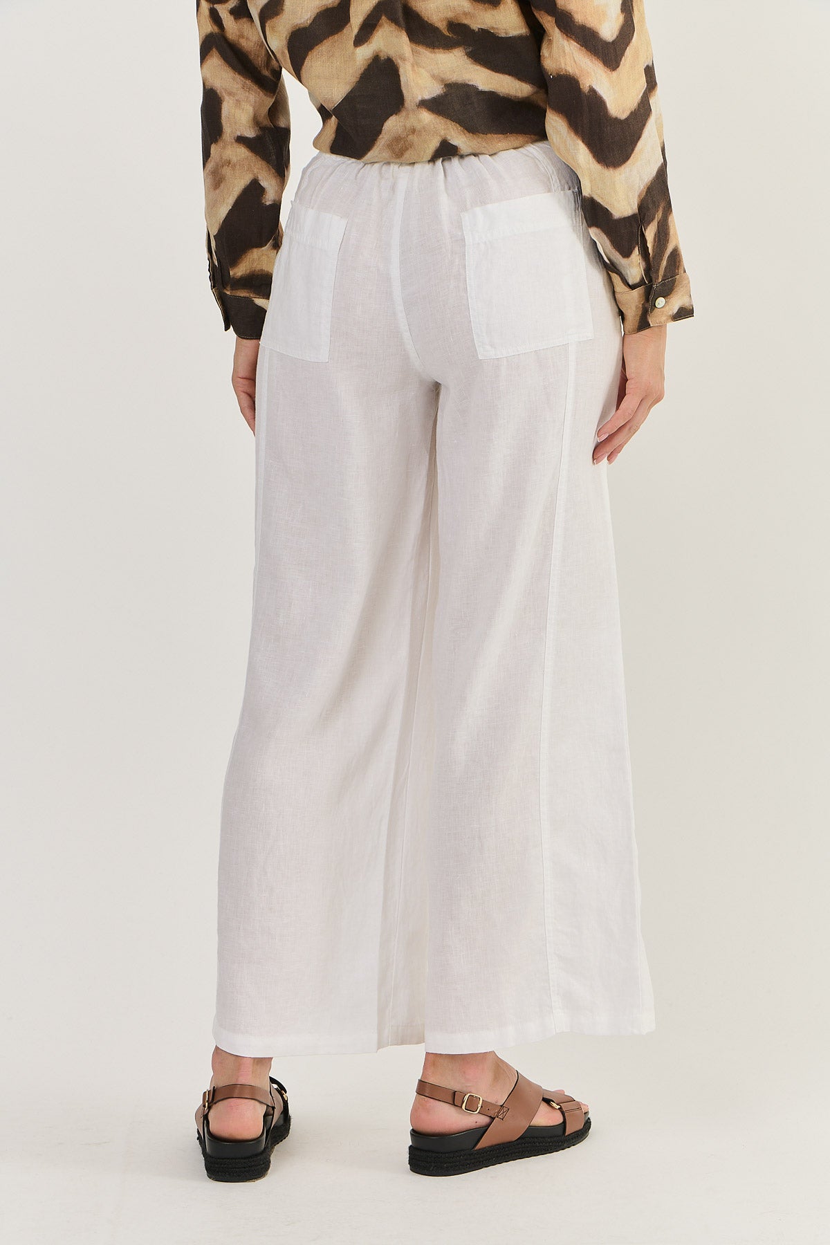 Linen Pants - White