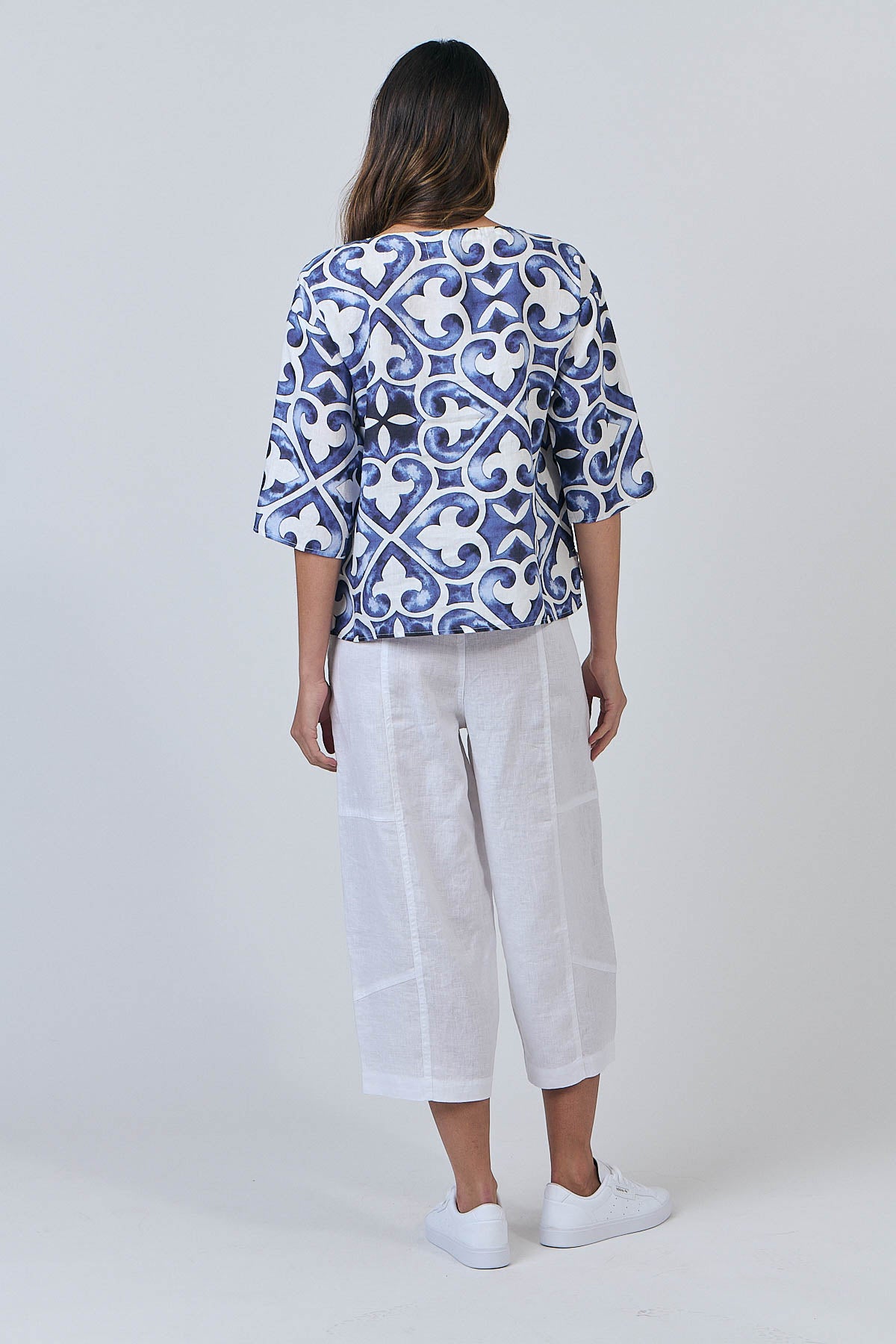 Linen Pants - White