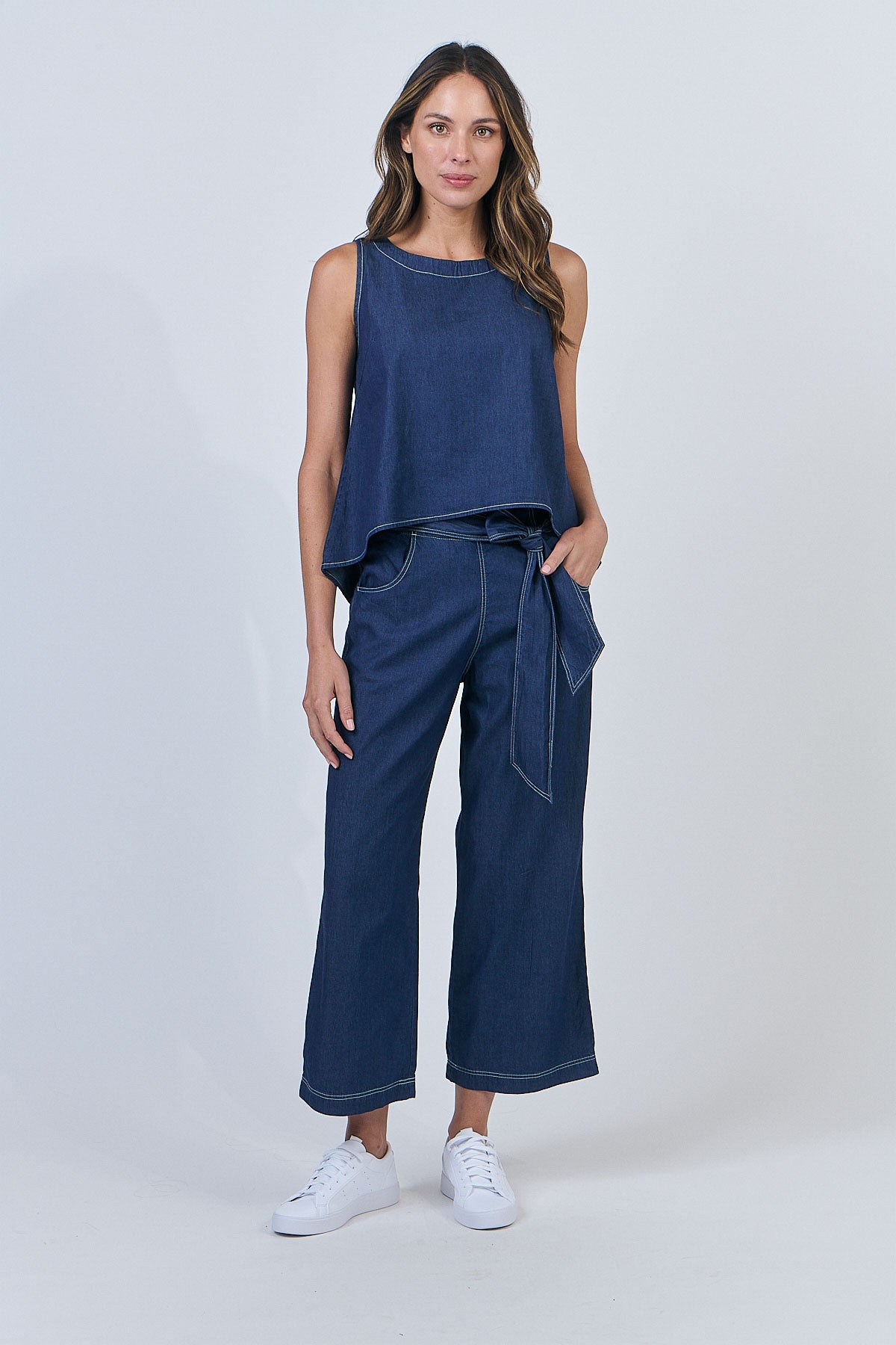 Cotton Top - Chambray