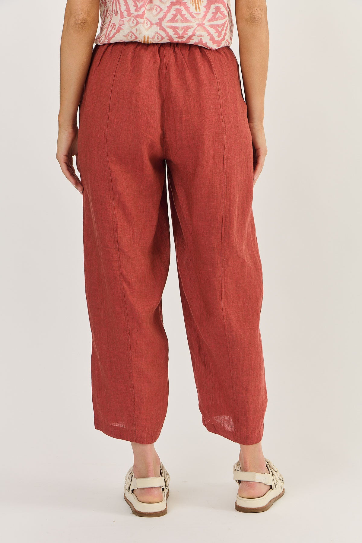 Linen Pants - Cedar