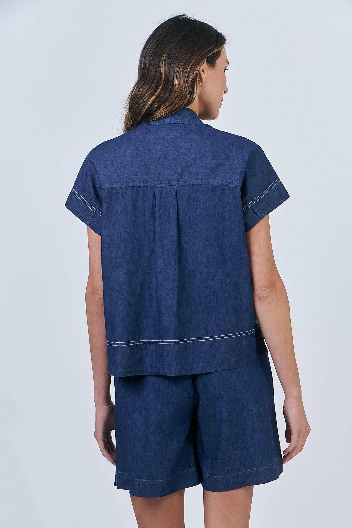 Cotton Top - Chambray