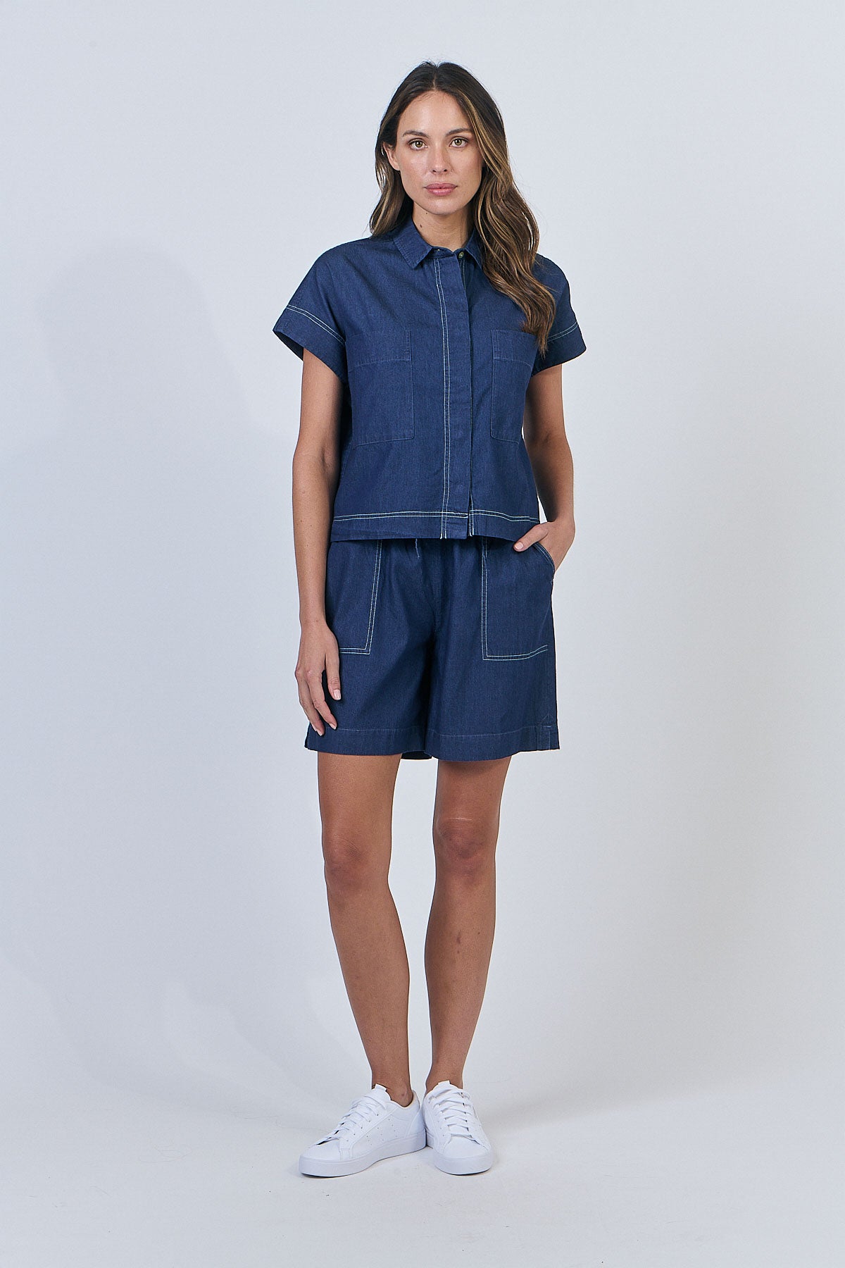Cotton Top - Chambray