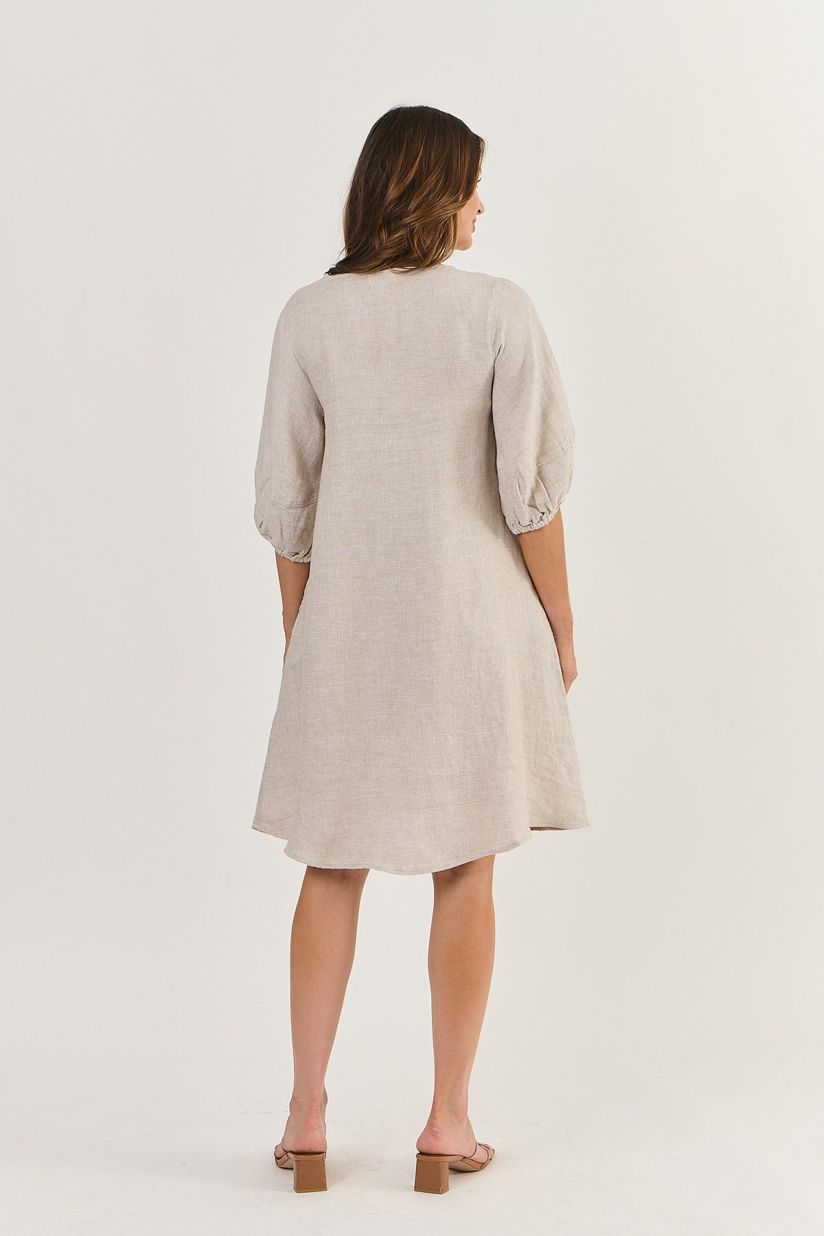 Linen Dress - Dune