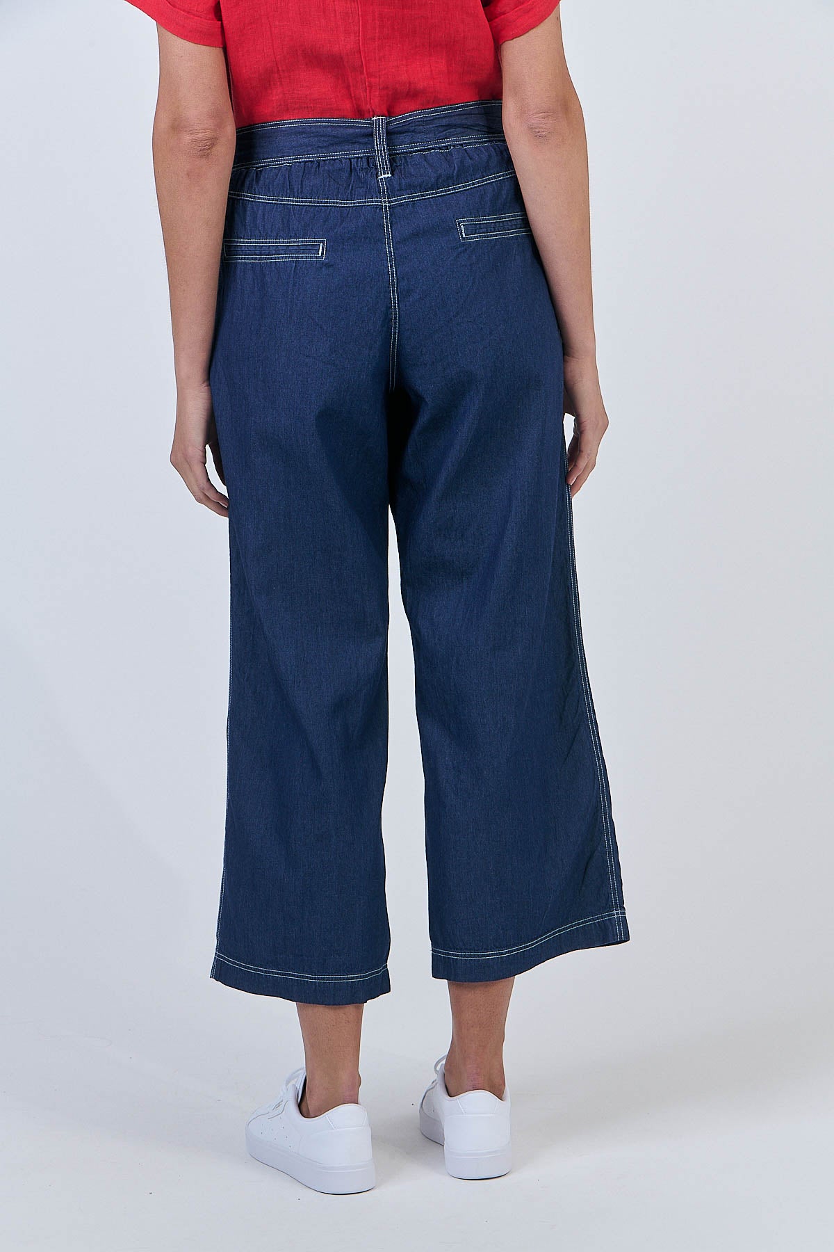 Cotton Pants - Chambray