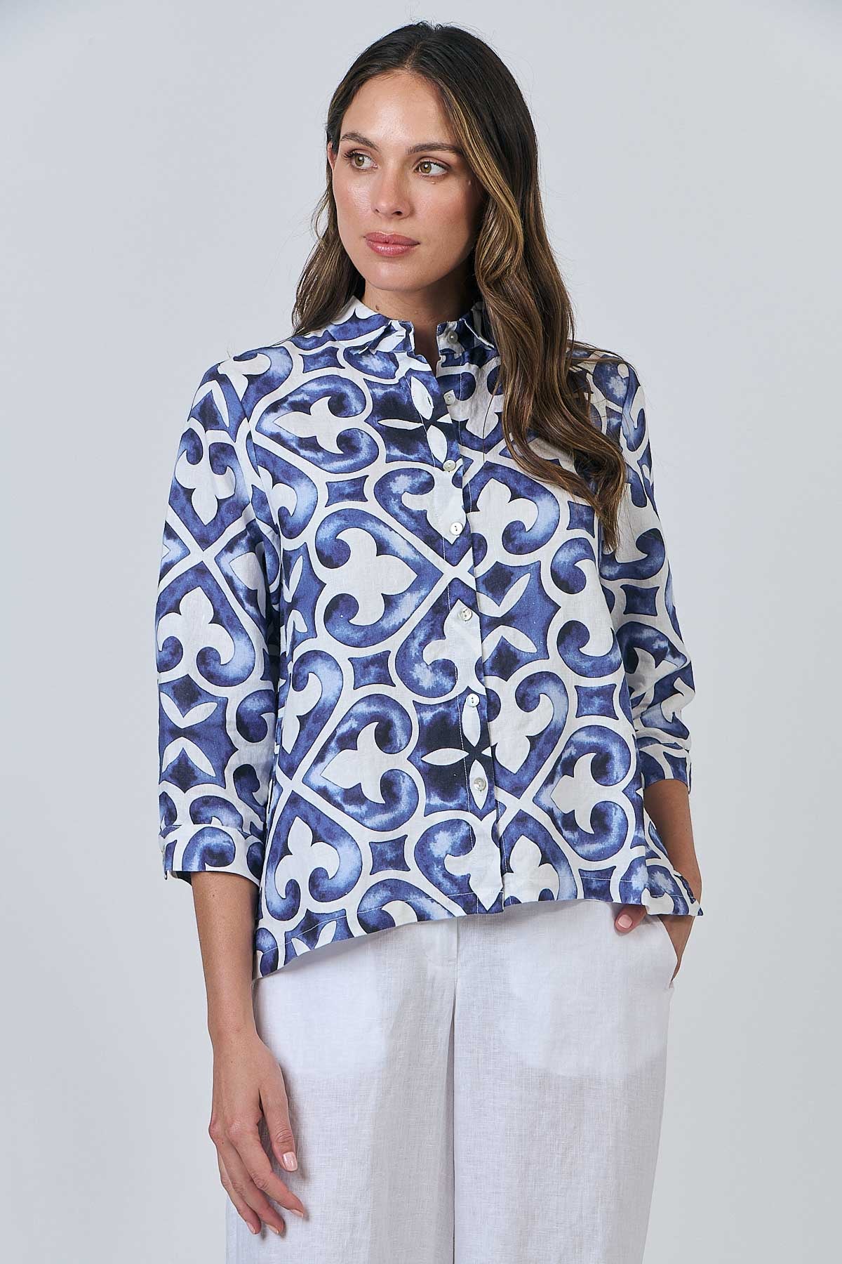 Linen Top - Corfu