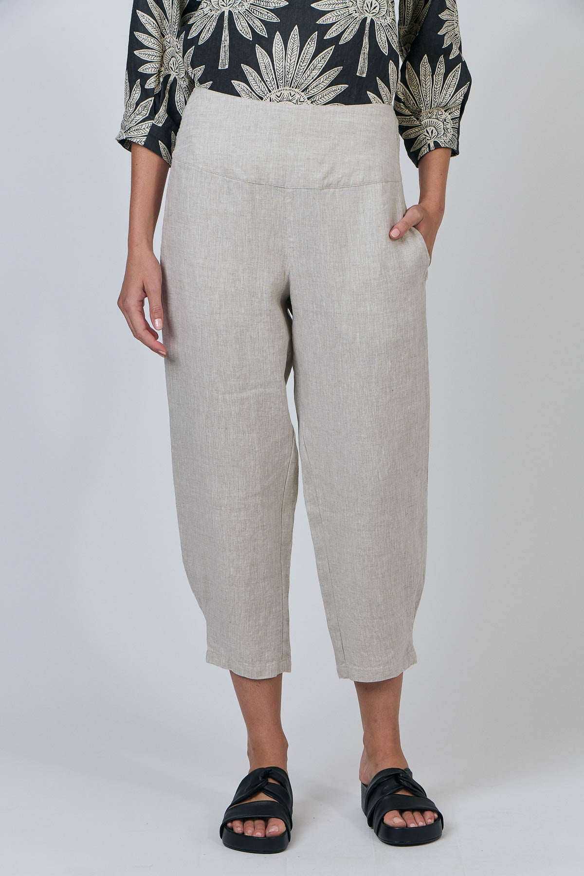 Linen Pants - Sand