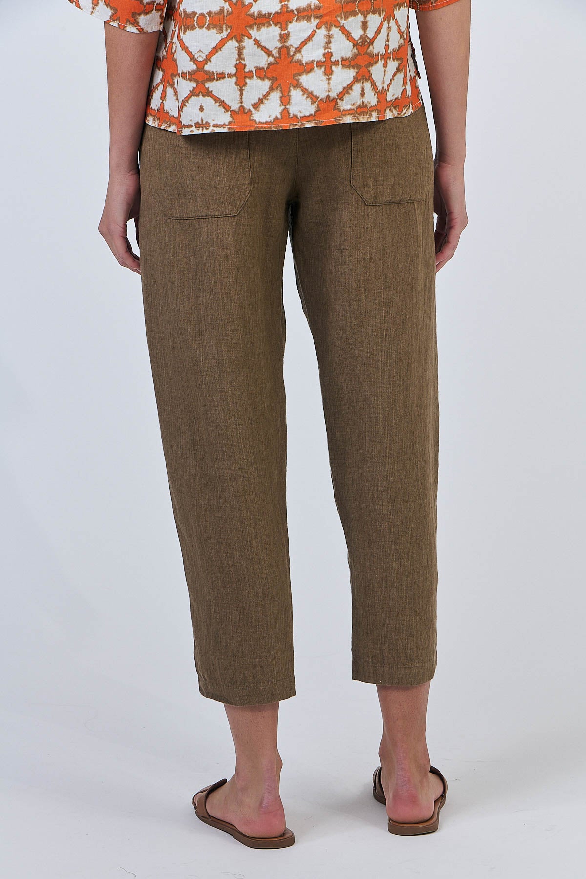Linen Pants - Tobacco