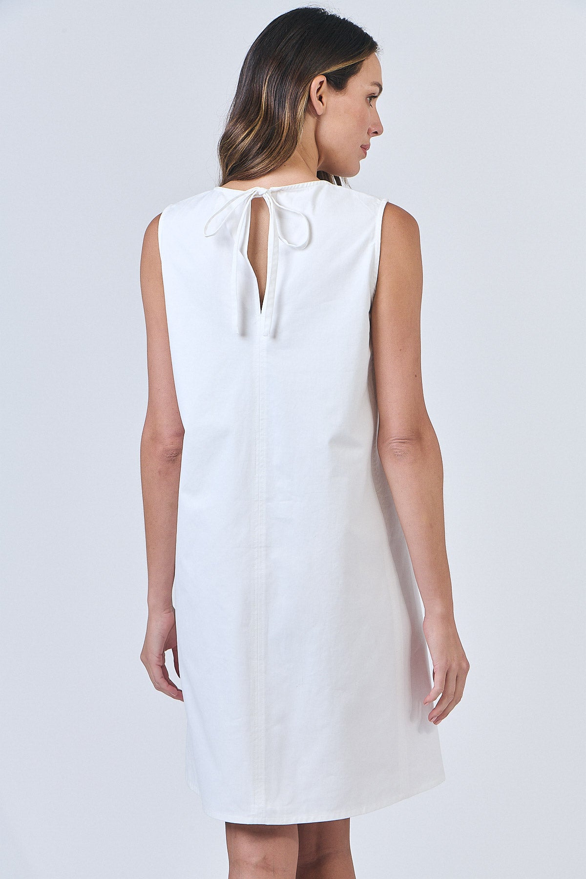 Cotton Dress - Salt