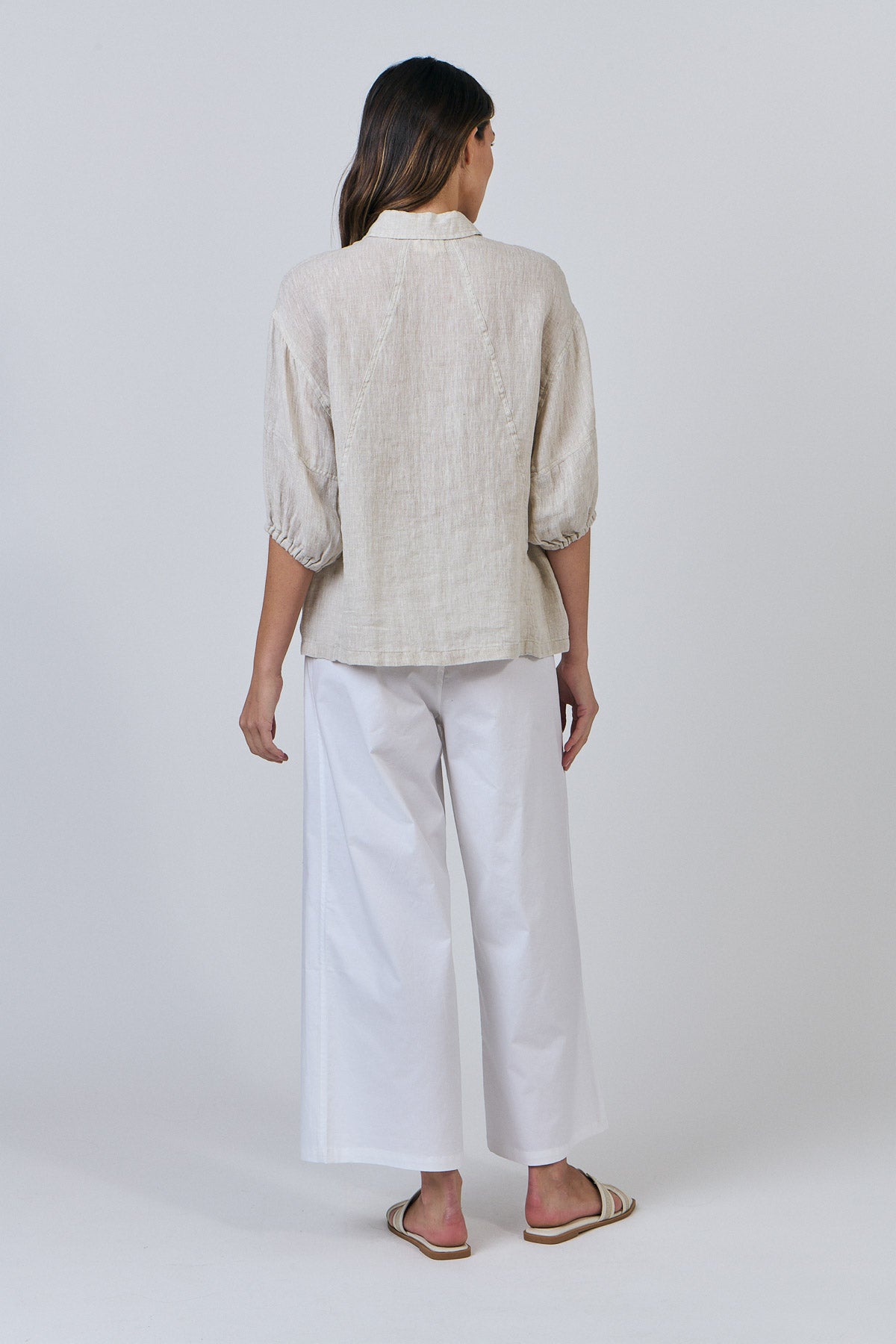 Linen Top - Soybean