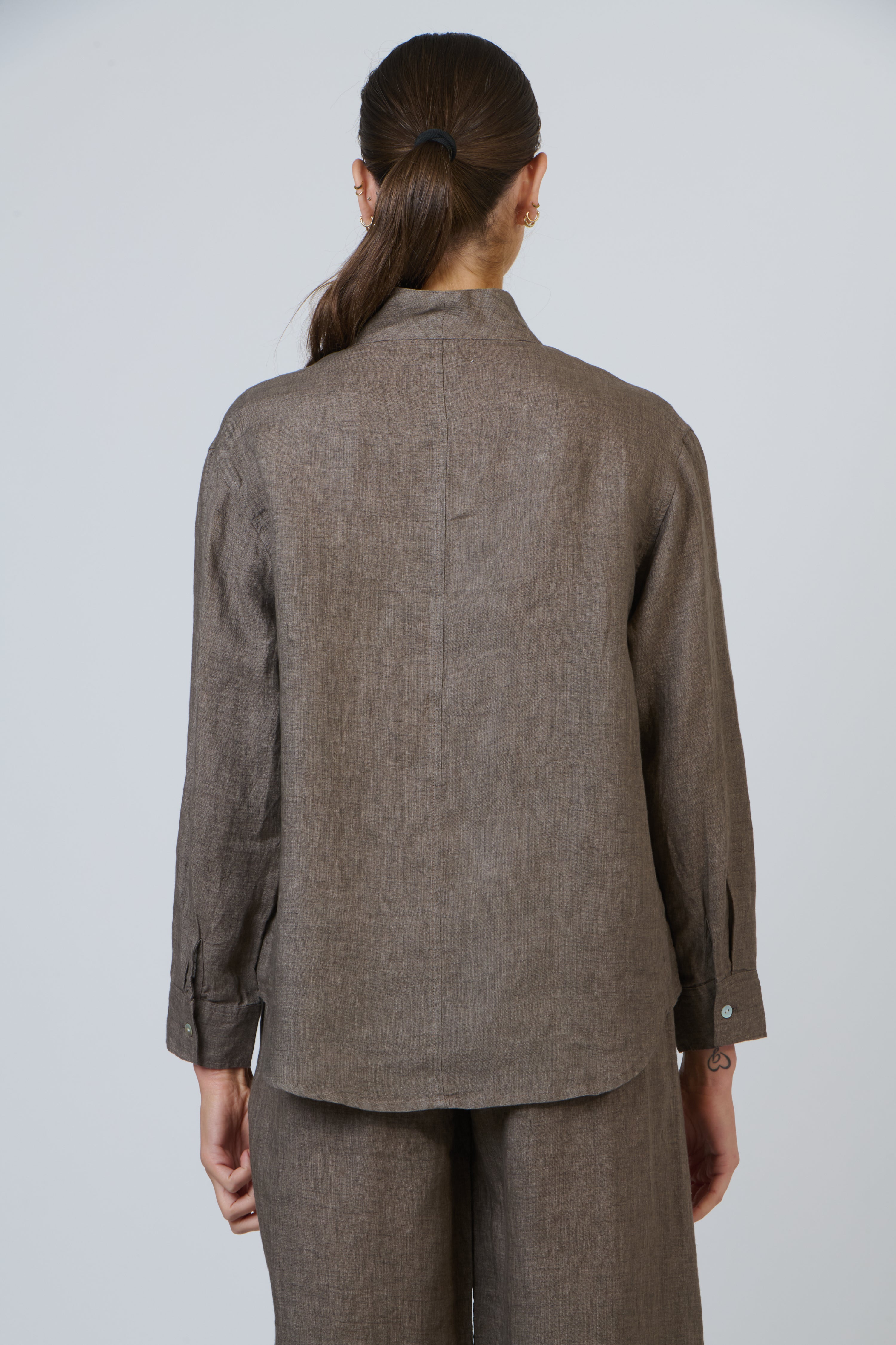 Linen Top - Cigar