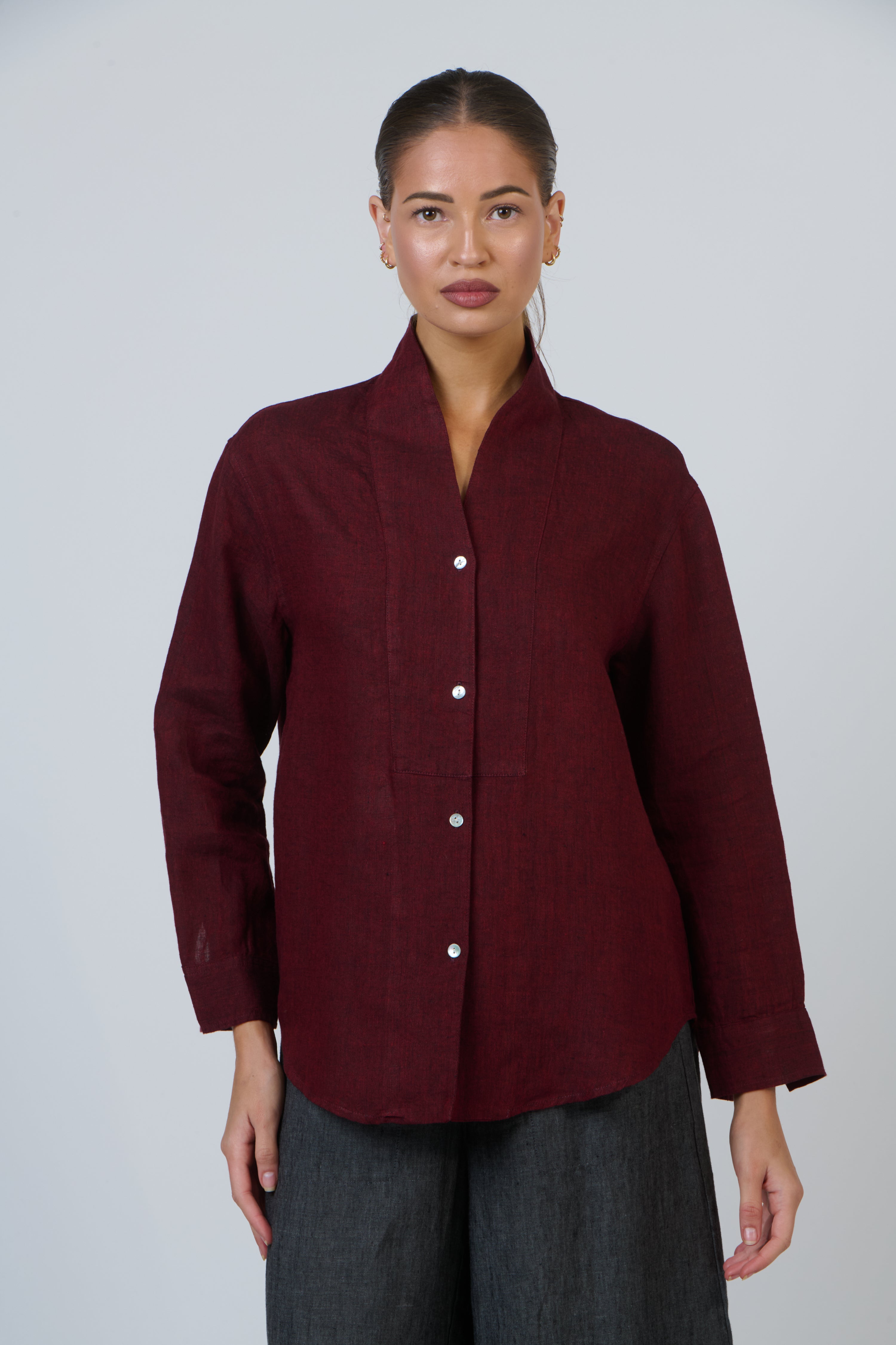 GA649 Top - Redwood