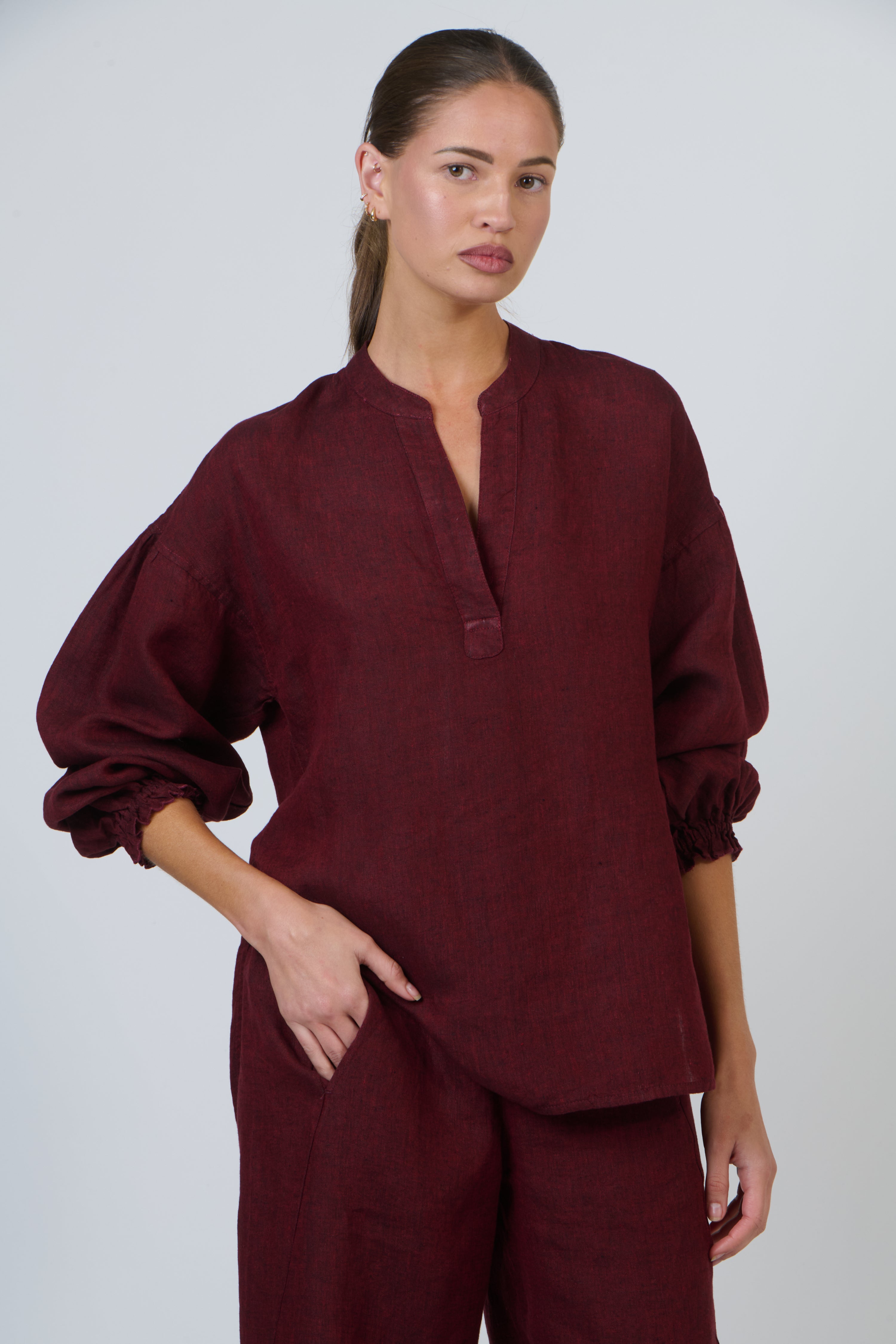 GA669 Top - Redwood