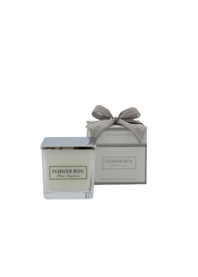 Standard Square Glass Candle 300g - Lemongrass