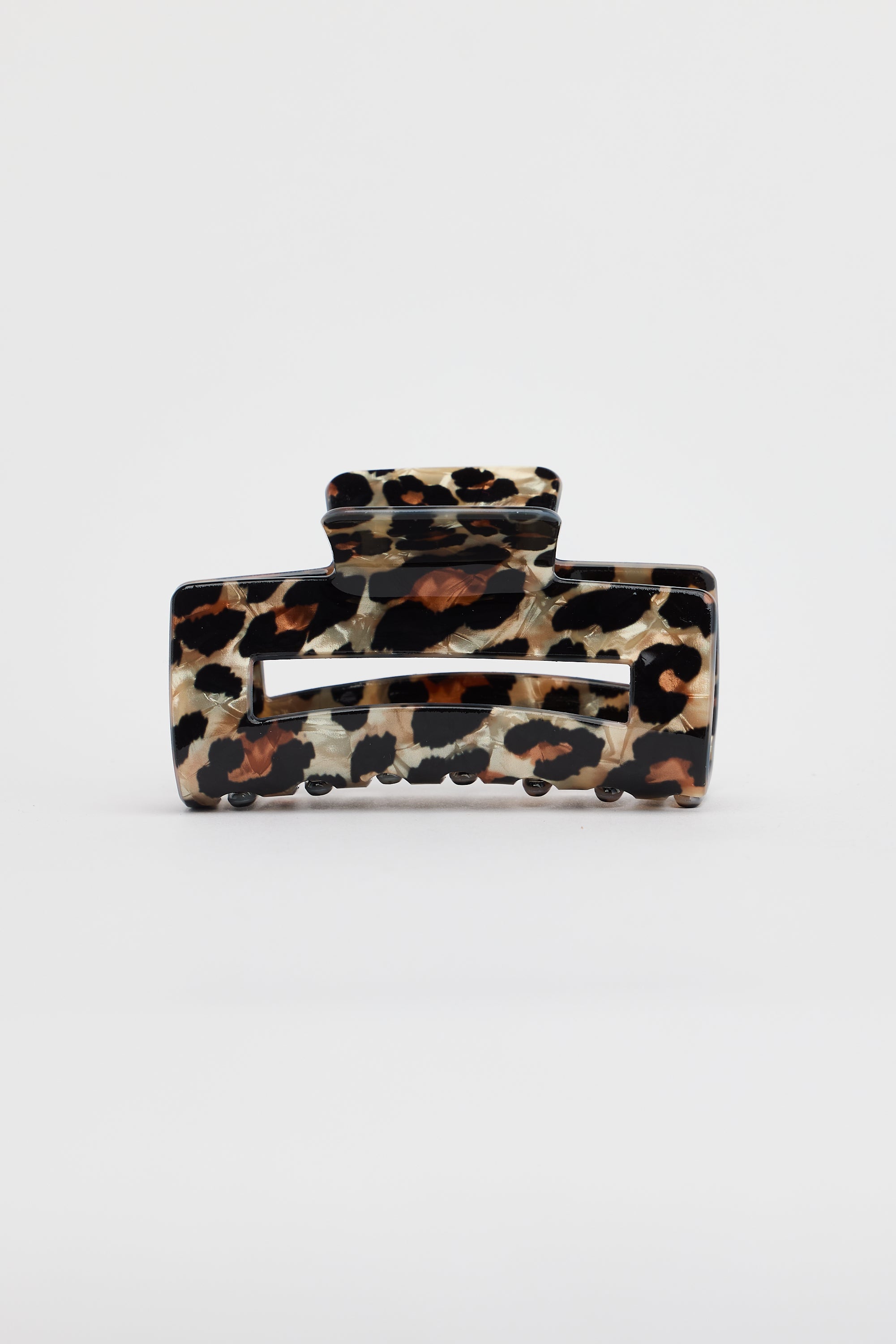 Leo Hair Claw - Creme Animal