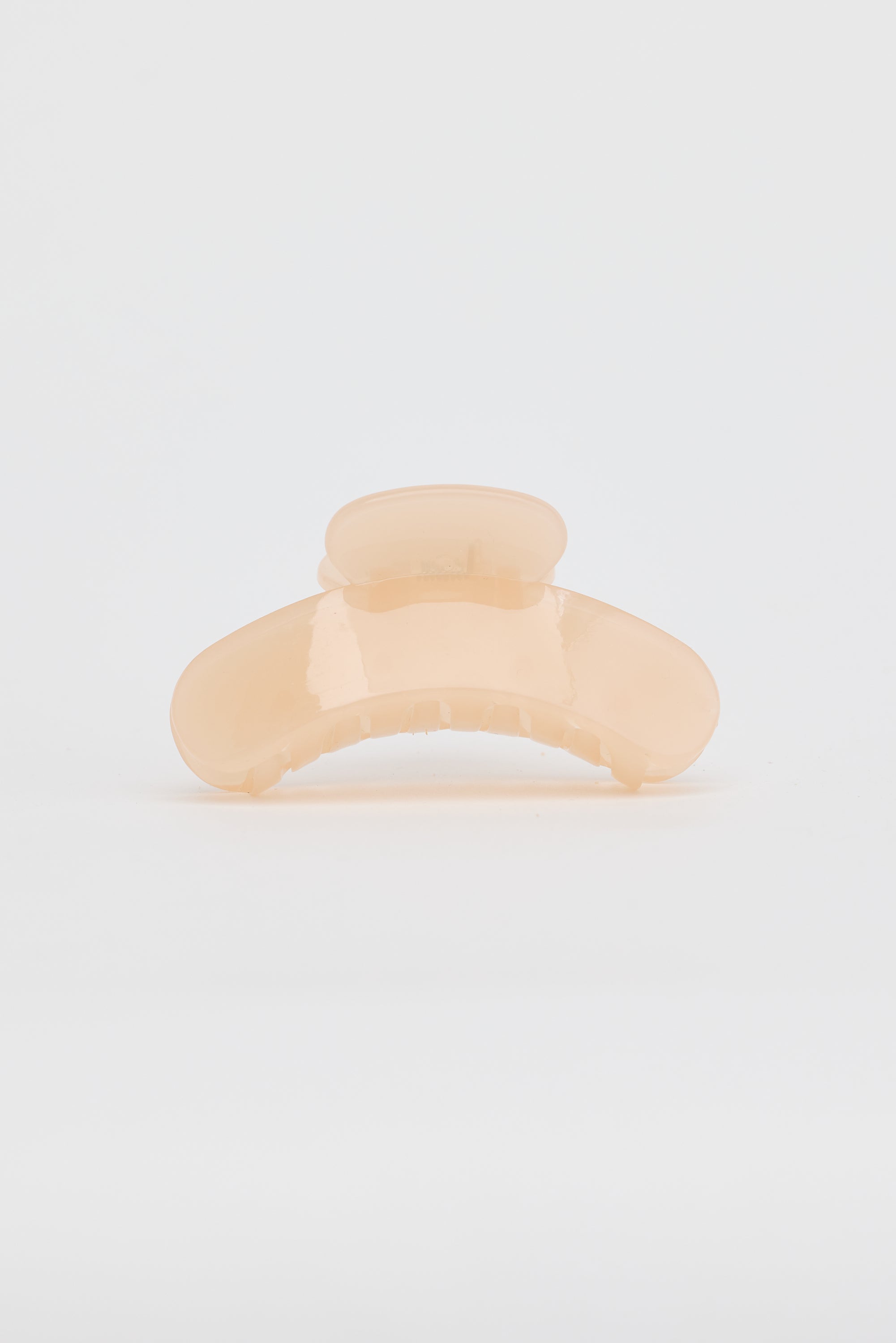 Jelly Hair Claw - Nude