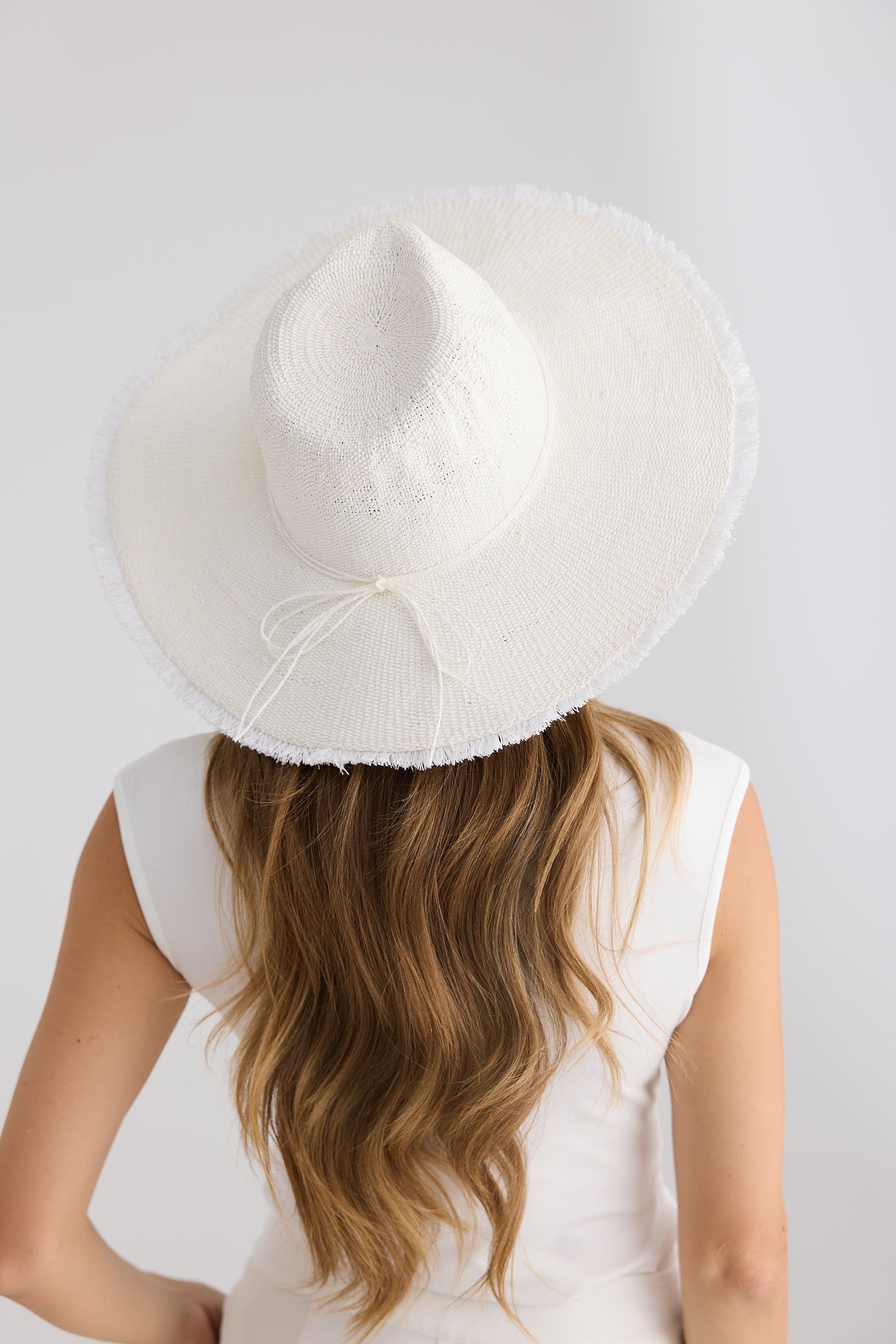 Sea Breeze Sun Hat - White