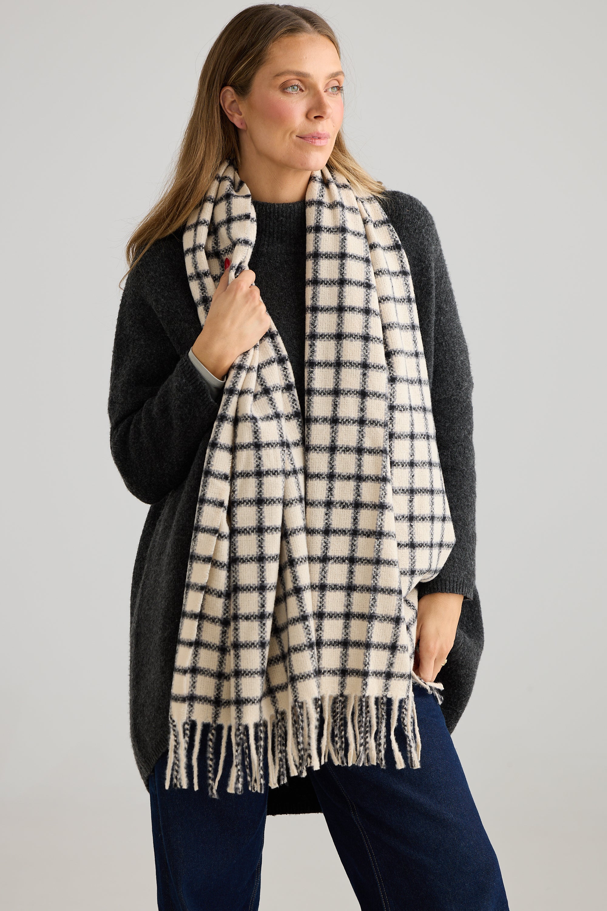 Tulsa Scarf - Creme