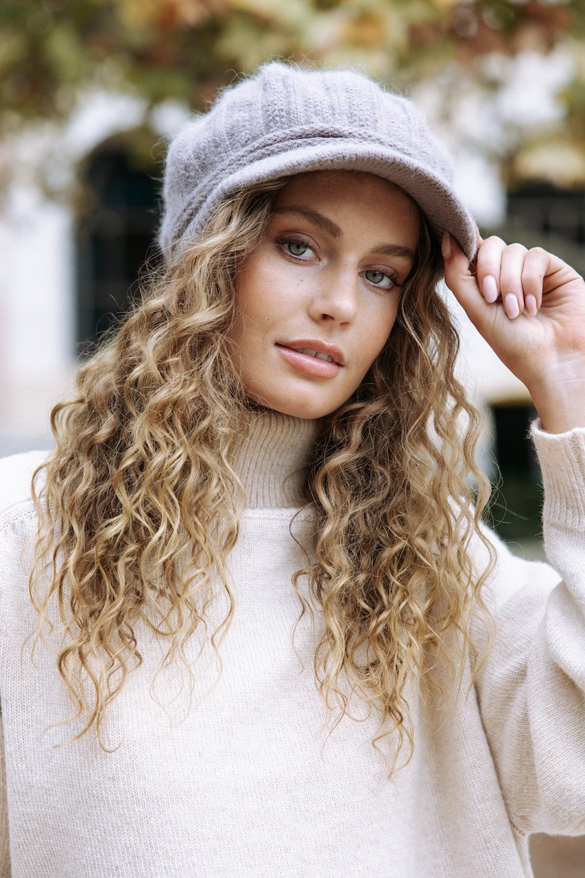 Olivia Cap - Taupe