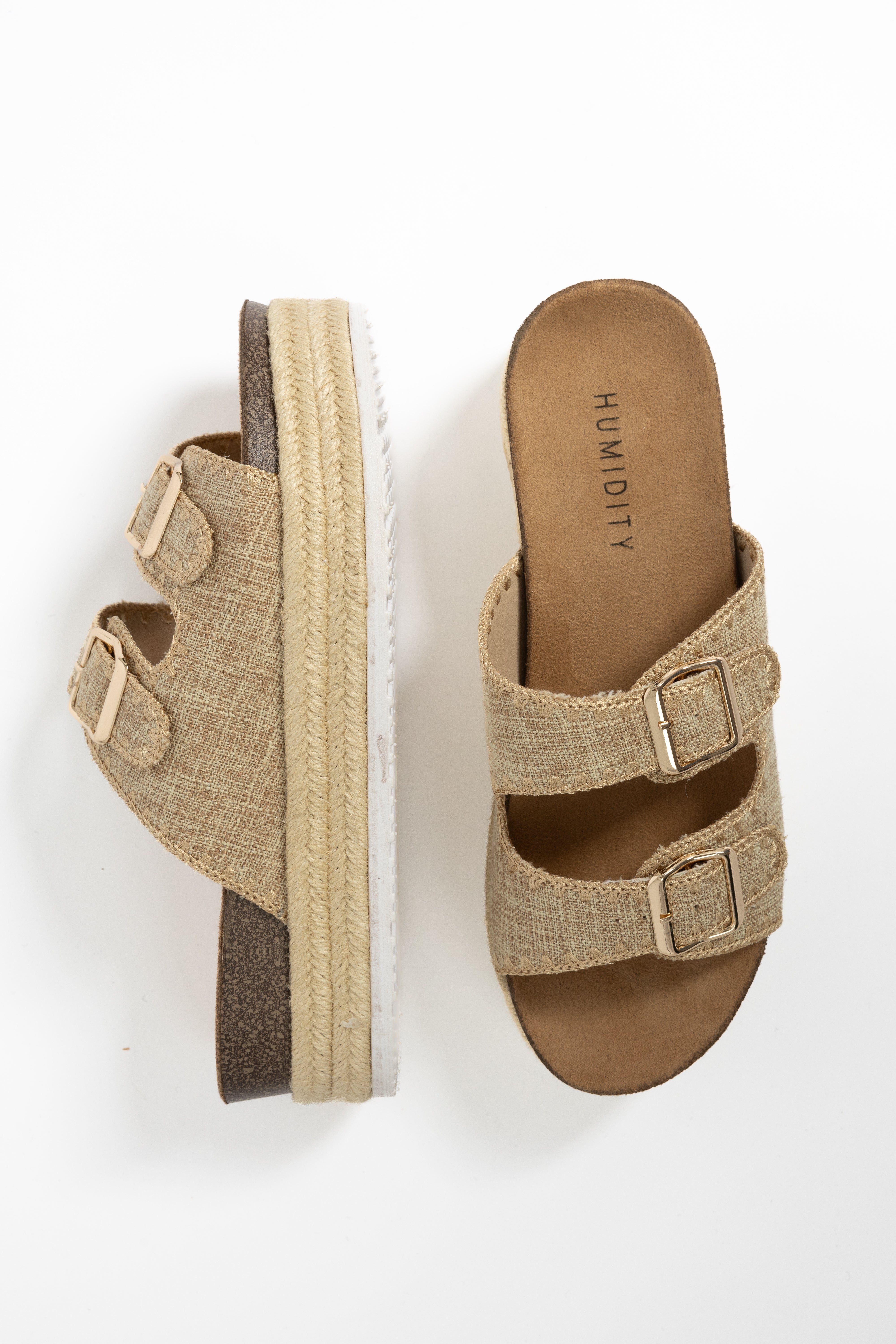 Linen Slide - Natural