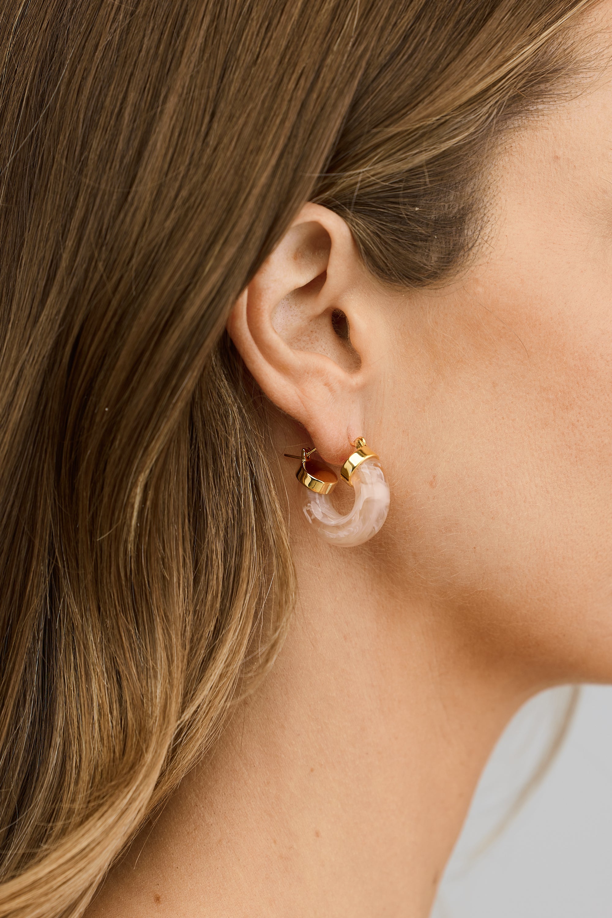 Lulu Earrings - Rose