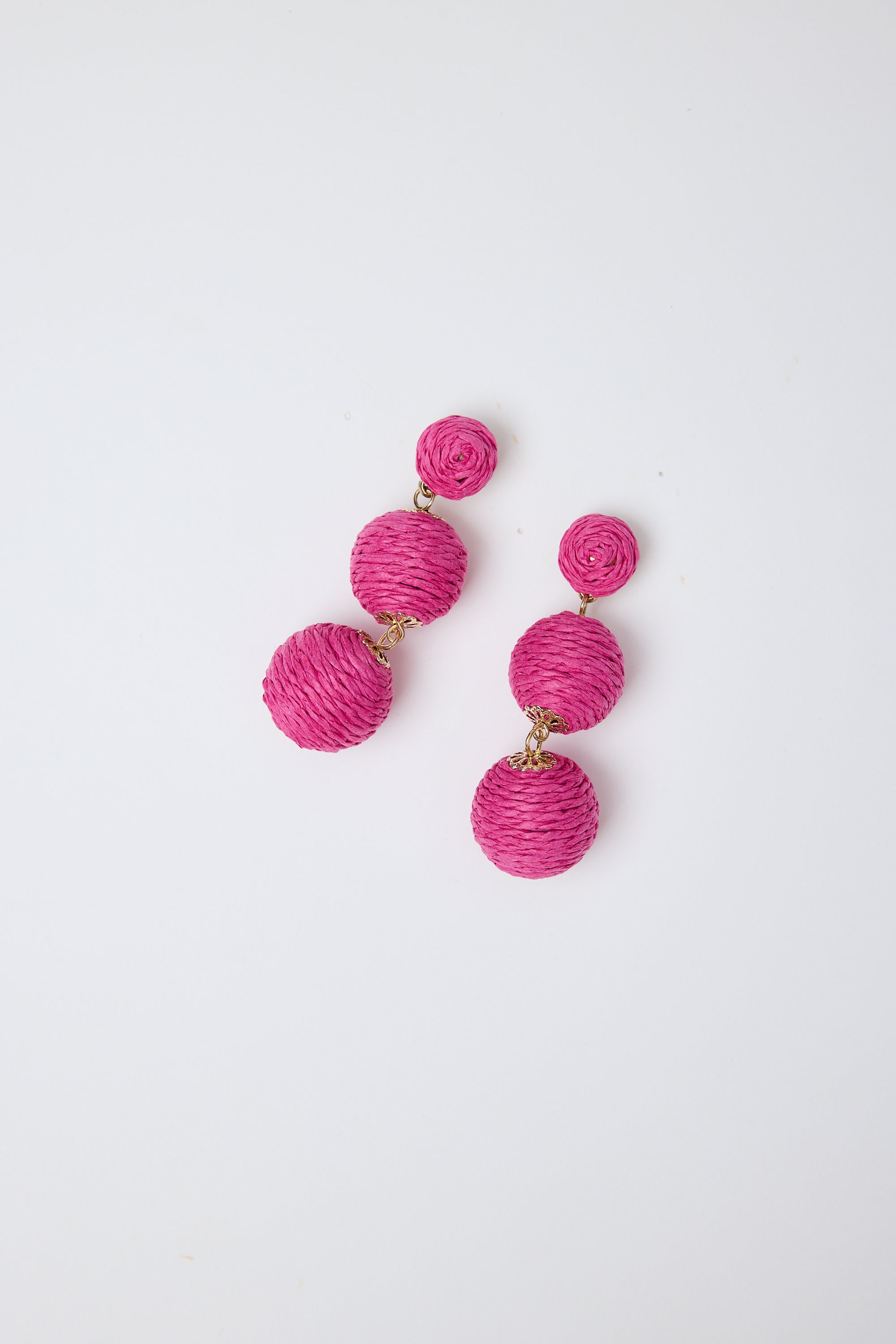 Melody Earrings - Hot Pink