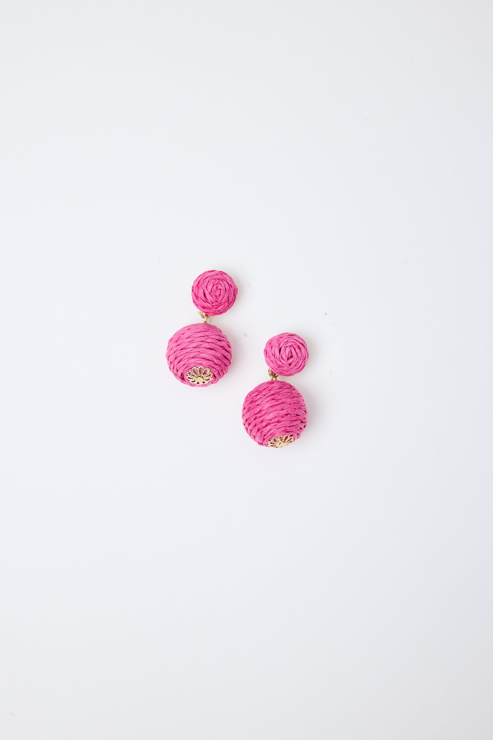 Ophilia Earrings - Hot Pink
