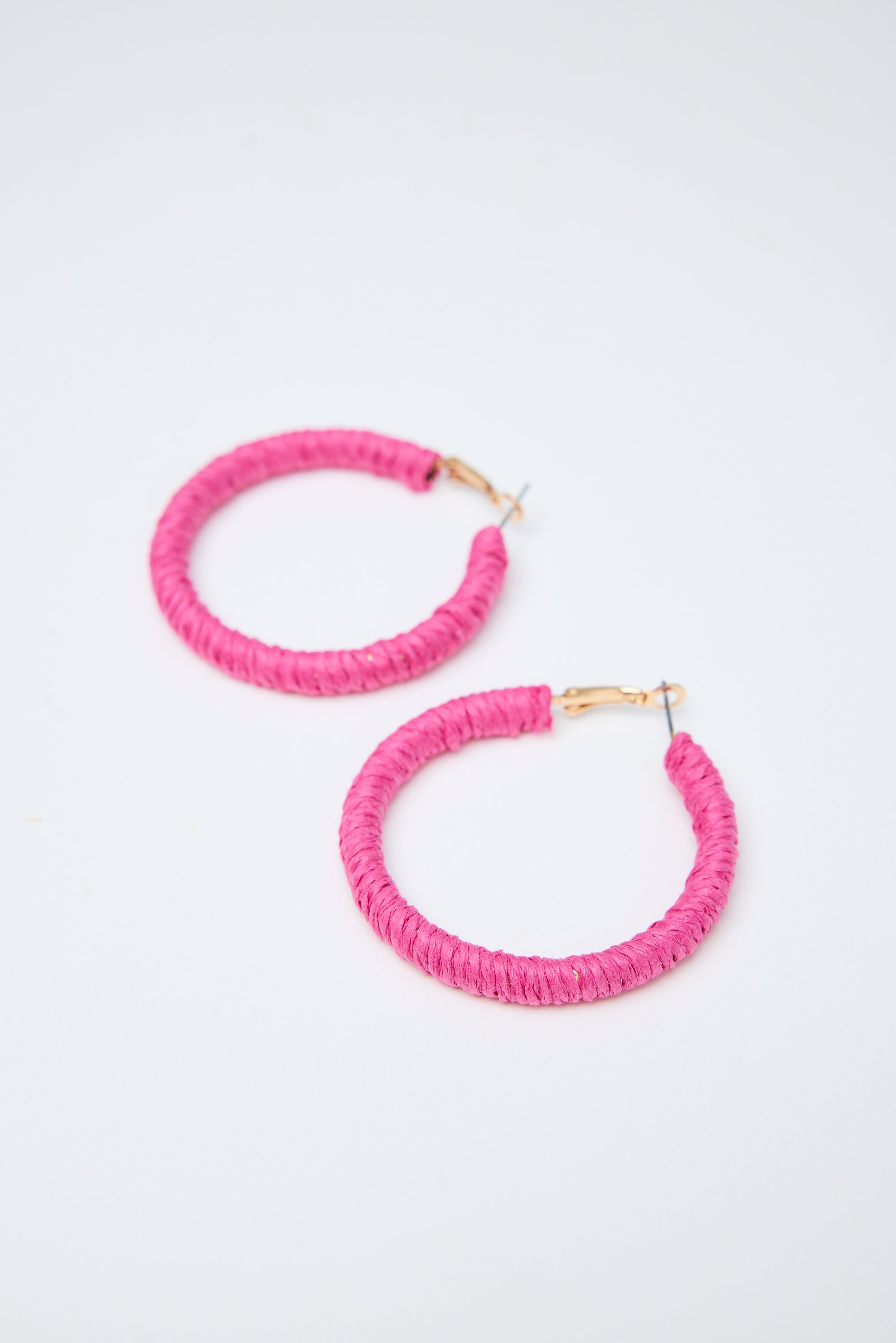 Sandra Earrings - Hot Pink