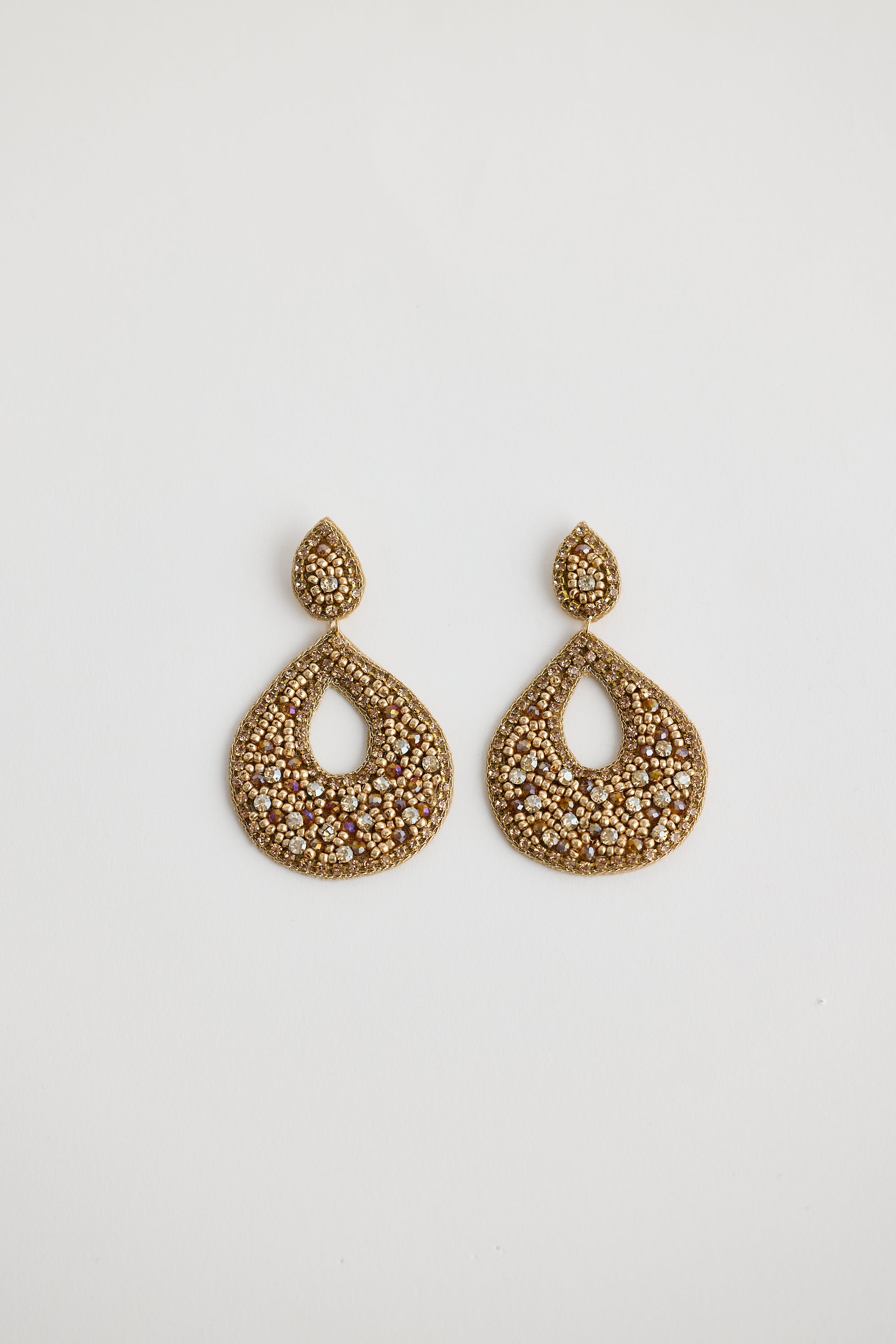 Night Out Earrings - Champagne