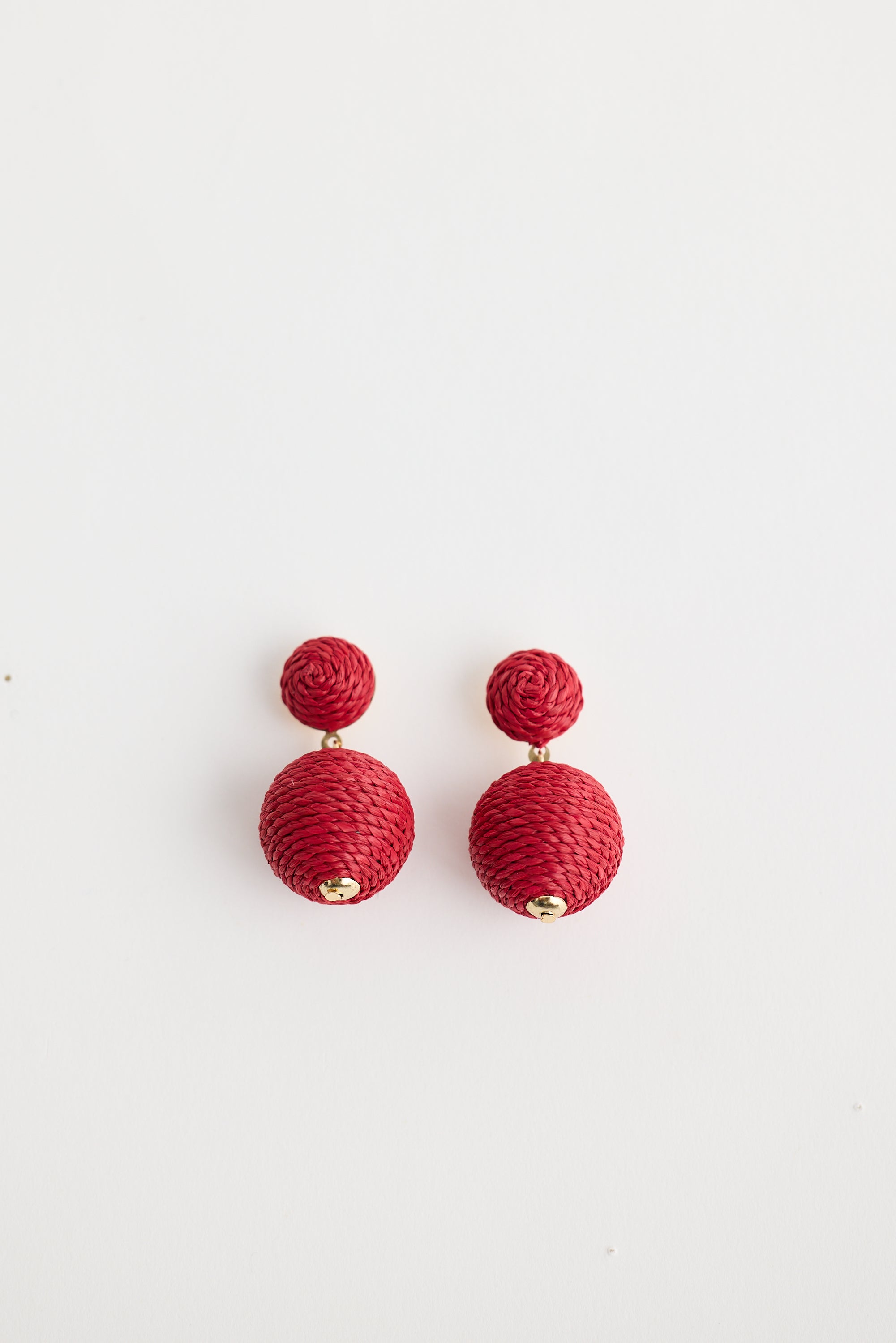 Billie Earrings - Red
