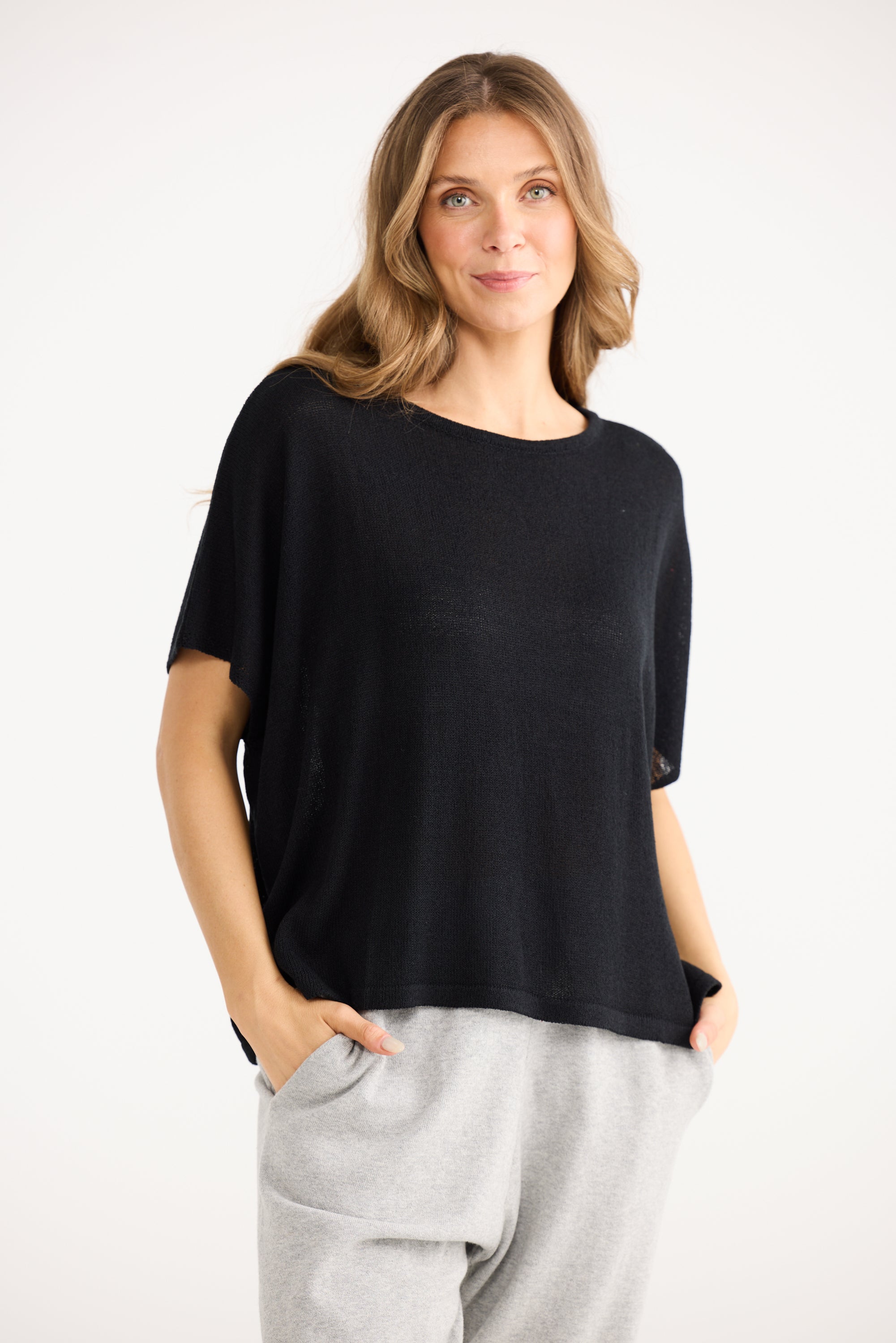 Ruthie Knit Top - Black