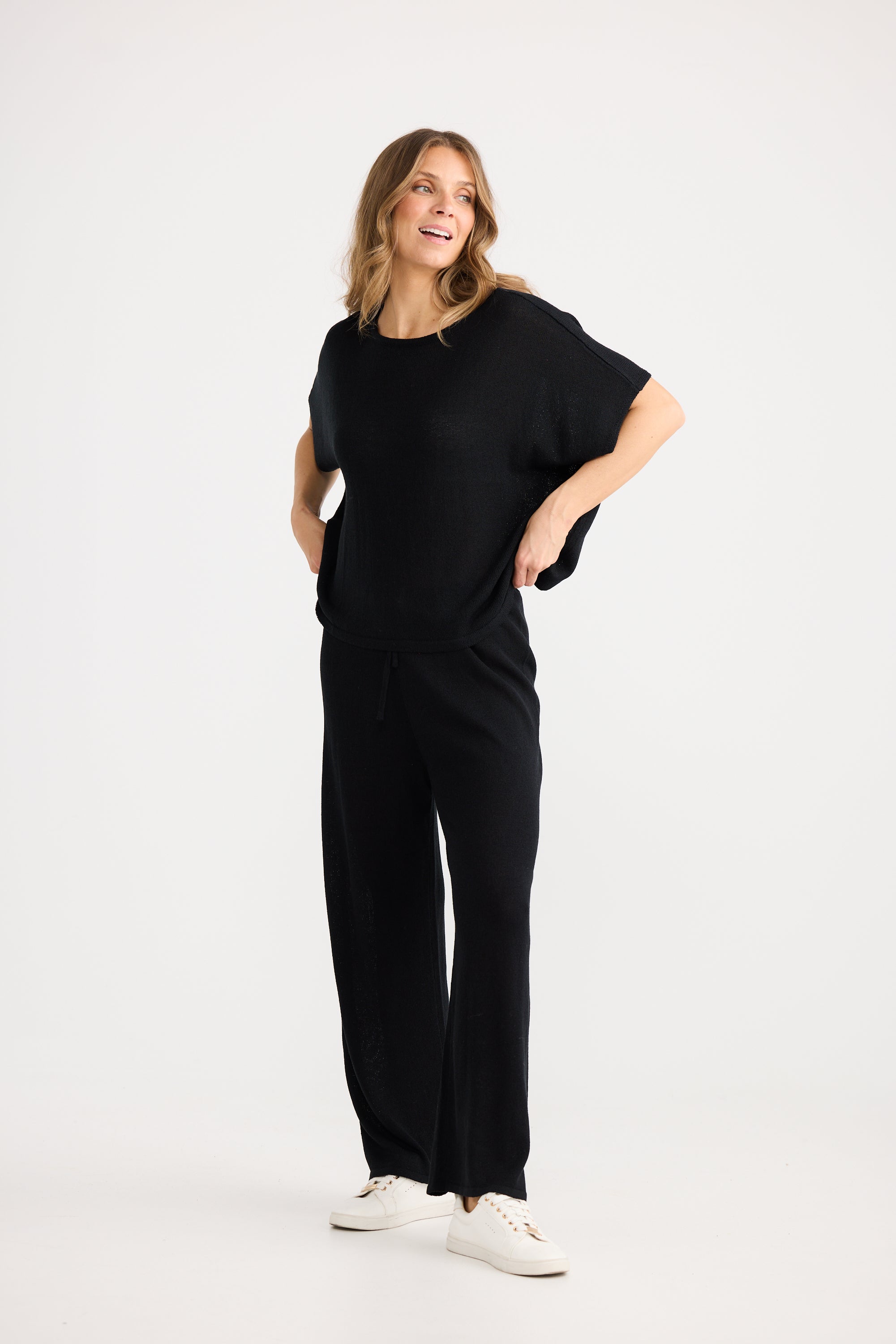 Ruthie Knit Pant - Black