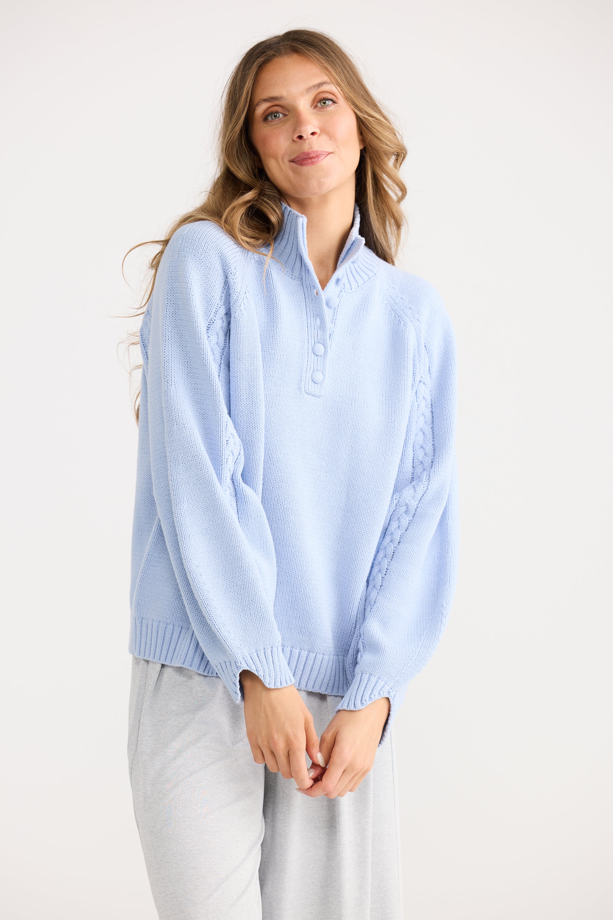 Roomate Knit - Powder Blue