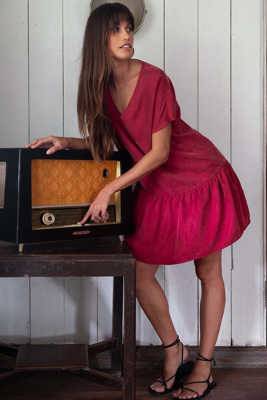 Milano Shift Dress - Pinot