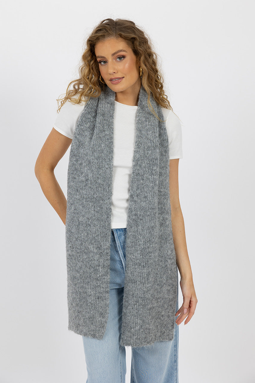 Lila Scarf - Grey