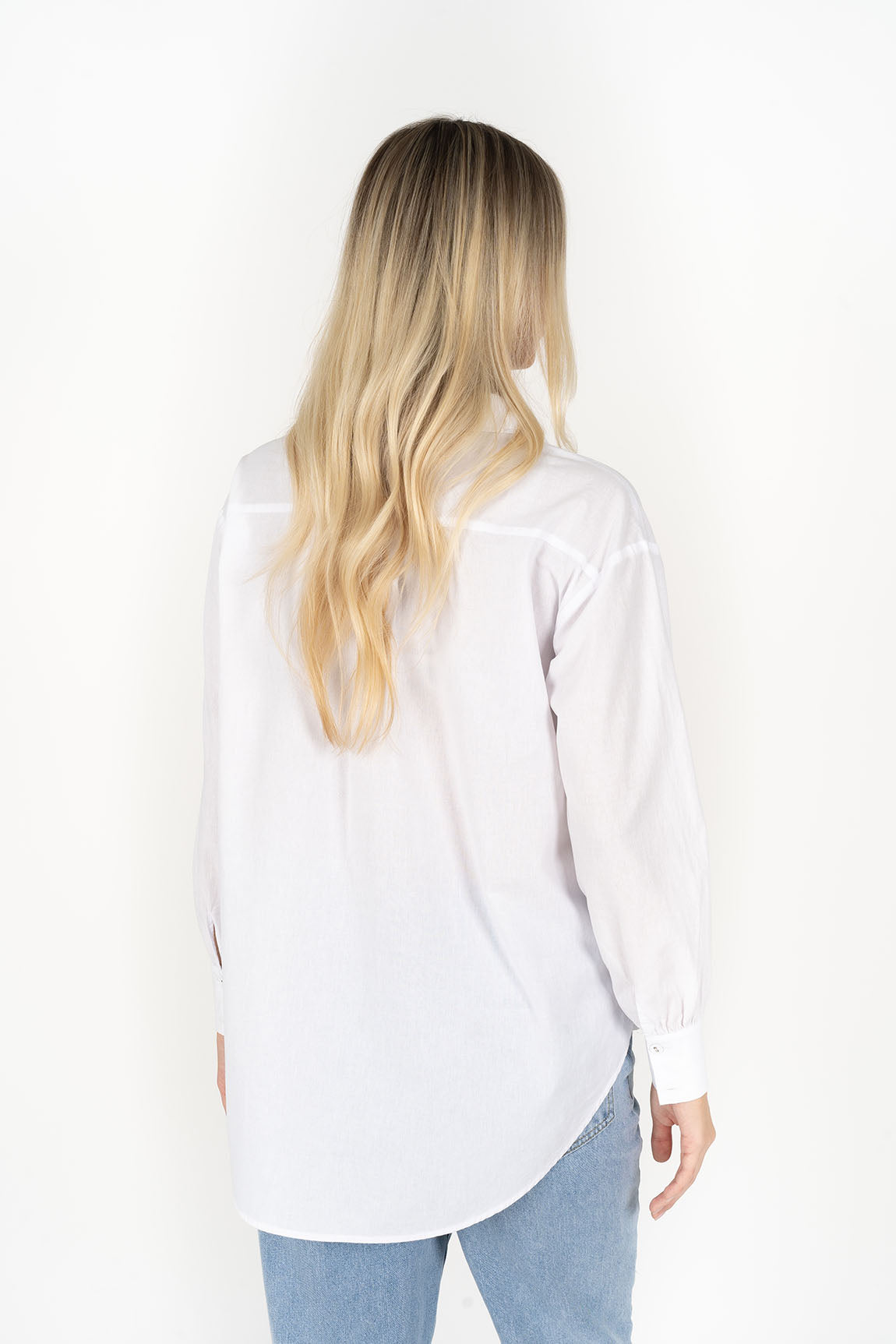 The Stephanie Shirt - White