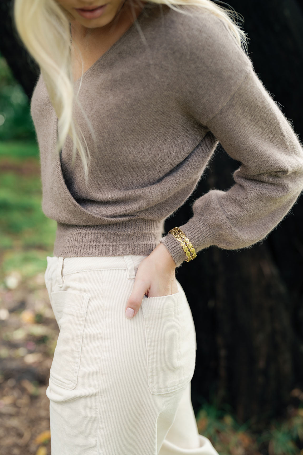 Suki Cord Pant - Vanilla