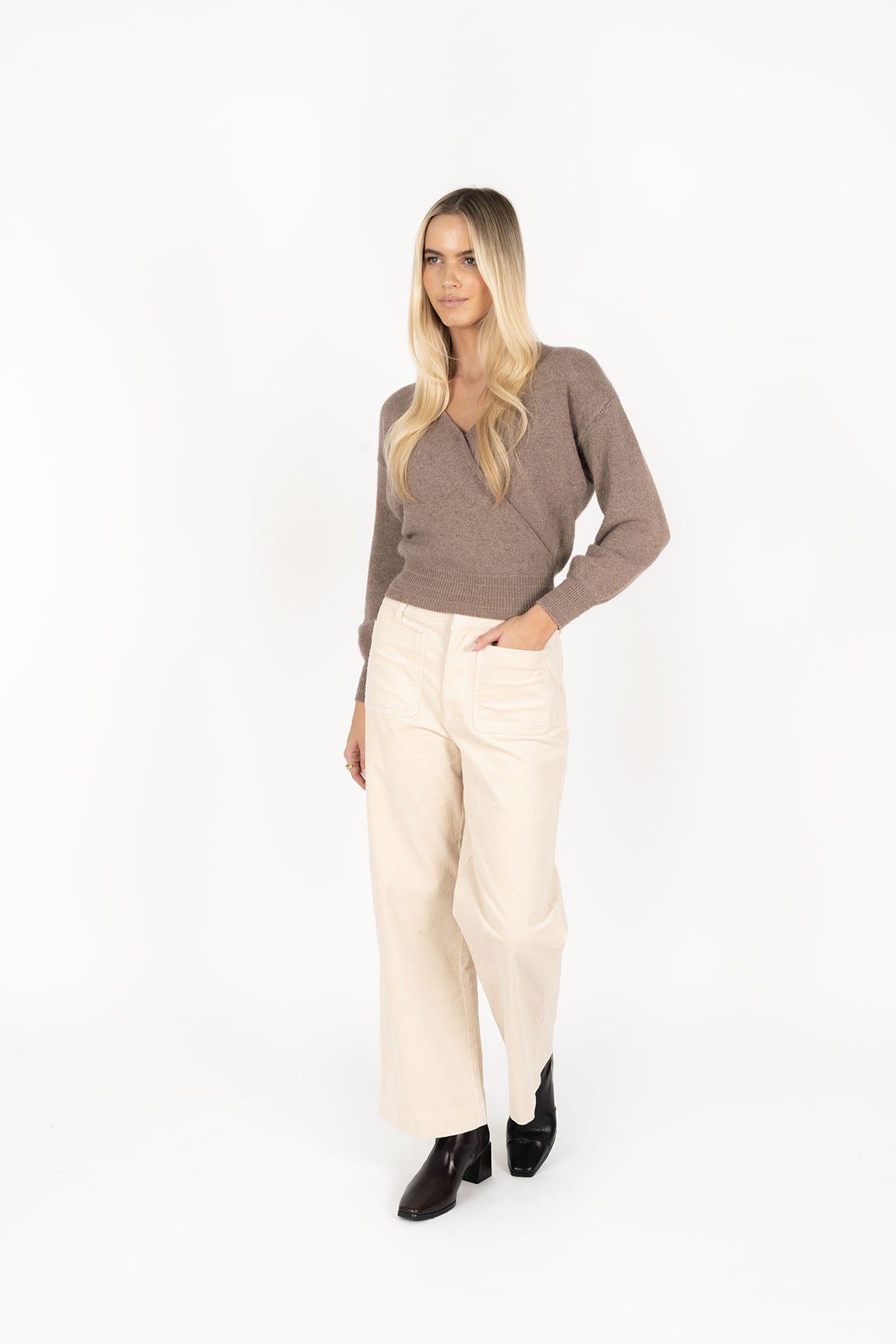 Suki Cord Pant - Vanilla