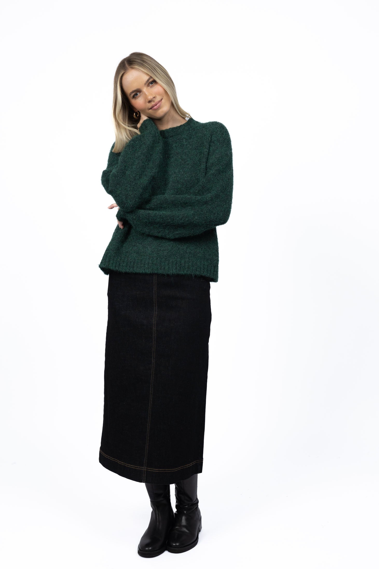 Neve Jumper - Green