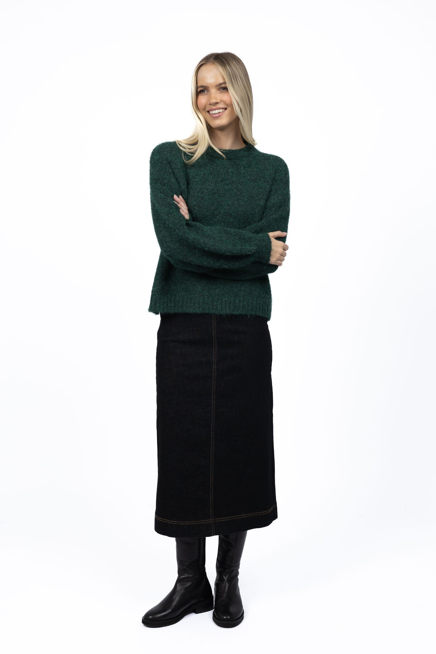 Neve Jumper - Green