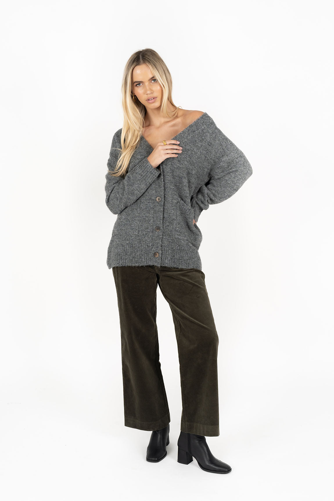 Fleetwood Cord Jean - Moss