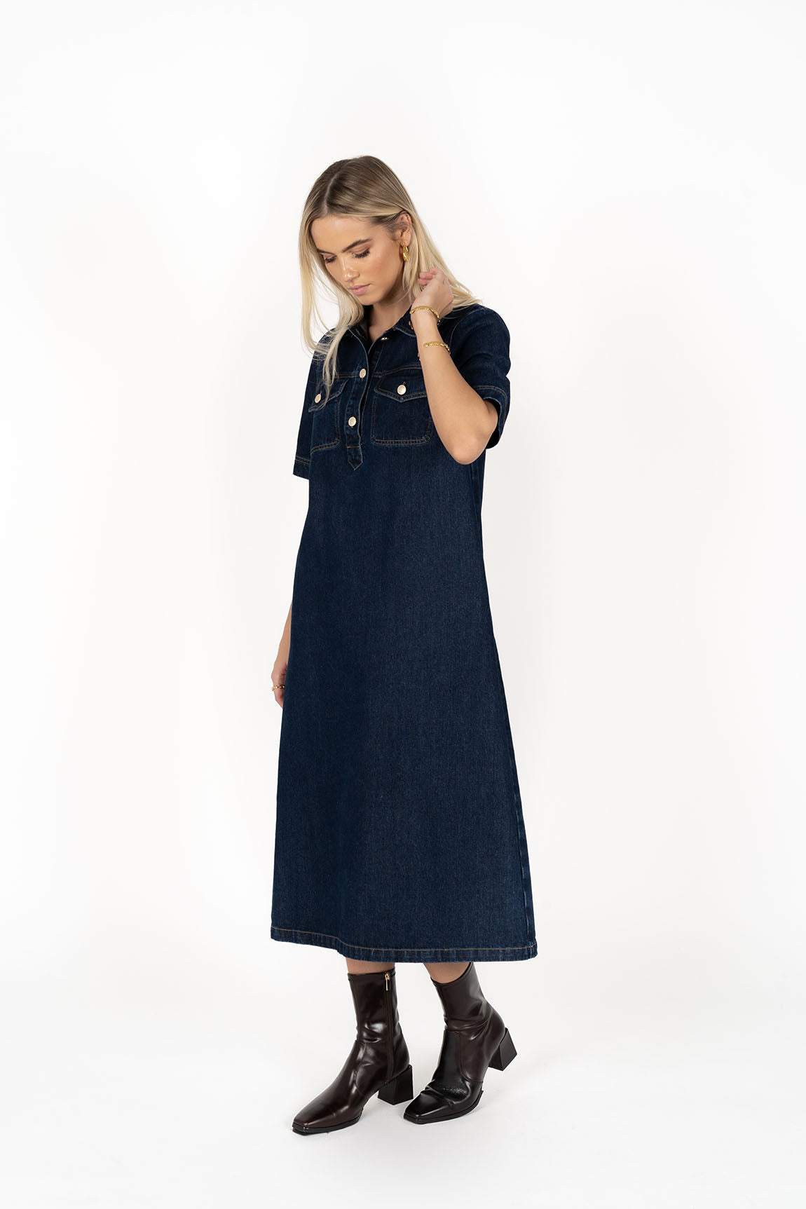 Amici Dress - Dark Blue