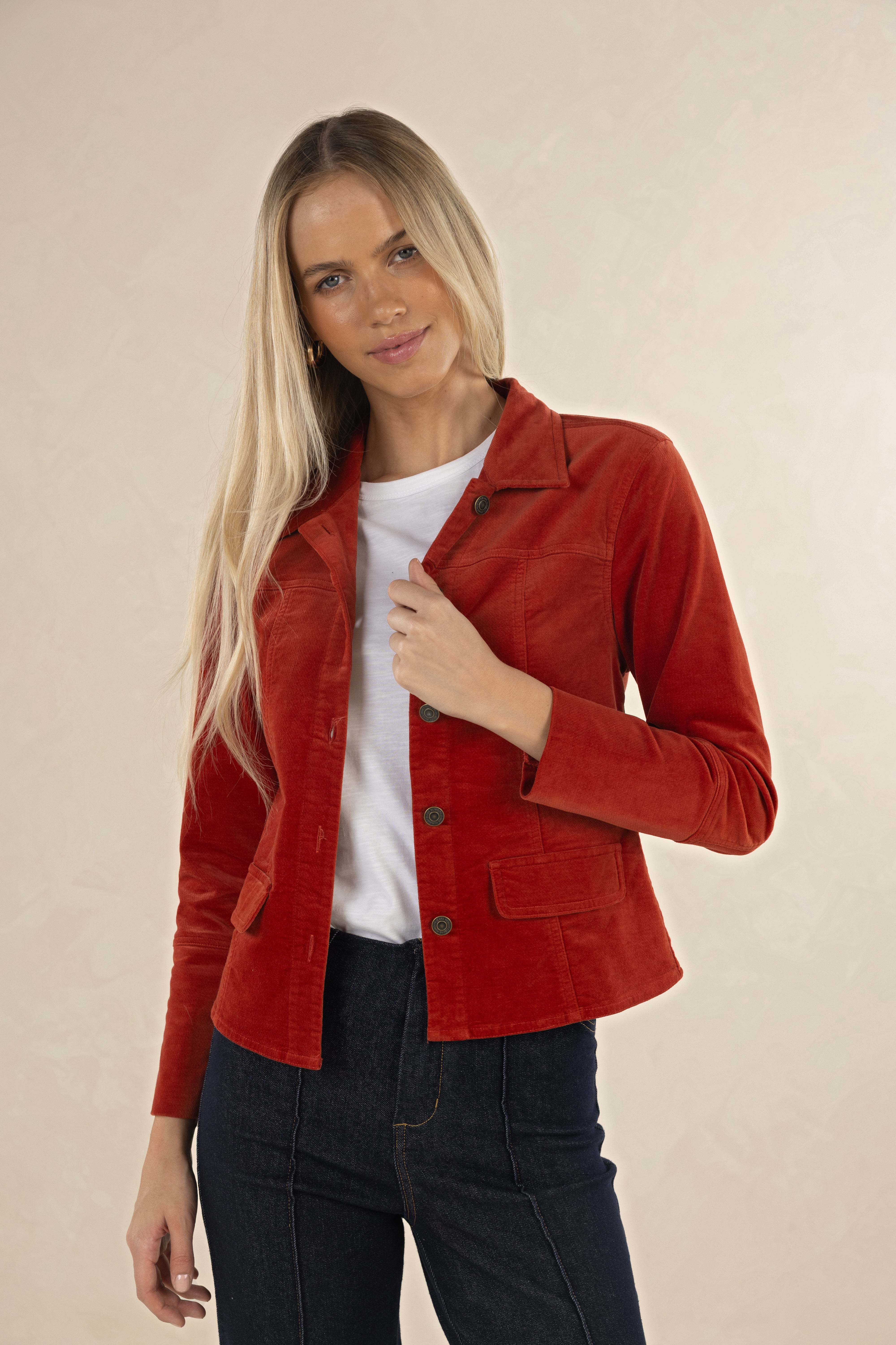 Gabi Jacket - Rust