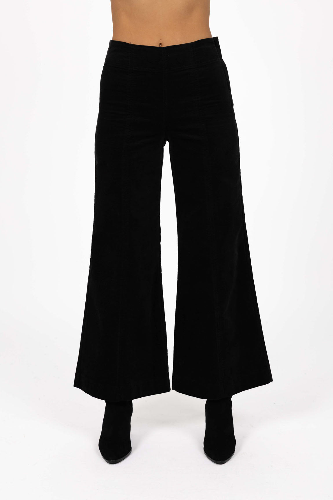 Stitched Luxe Pant - Black